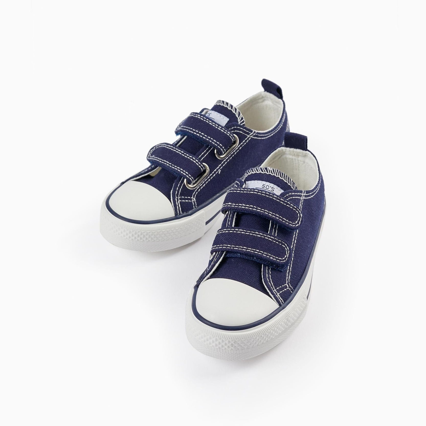 Denim Trainers for Children '50s Sneaker', Dark Blue