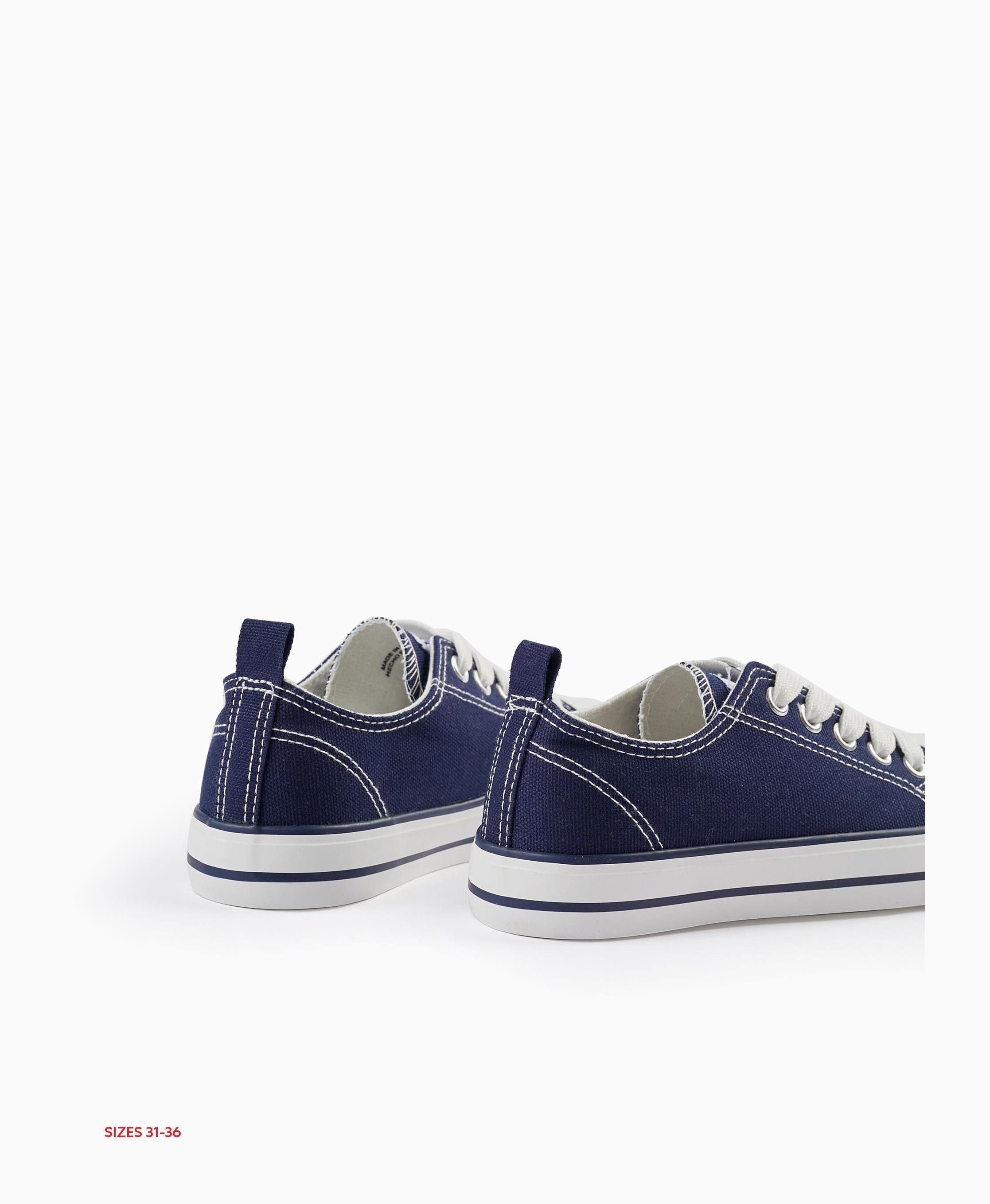 Denim Trainers for Children '50s Sneaker', Dark Blue