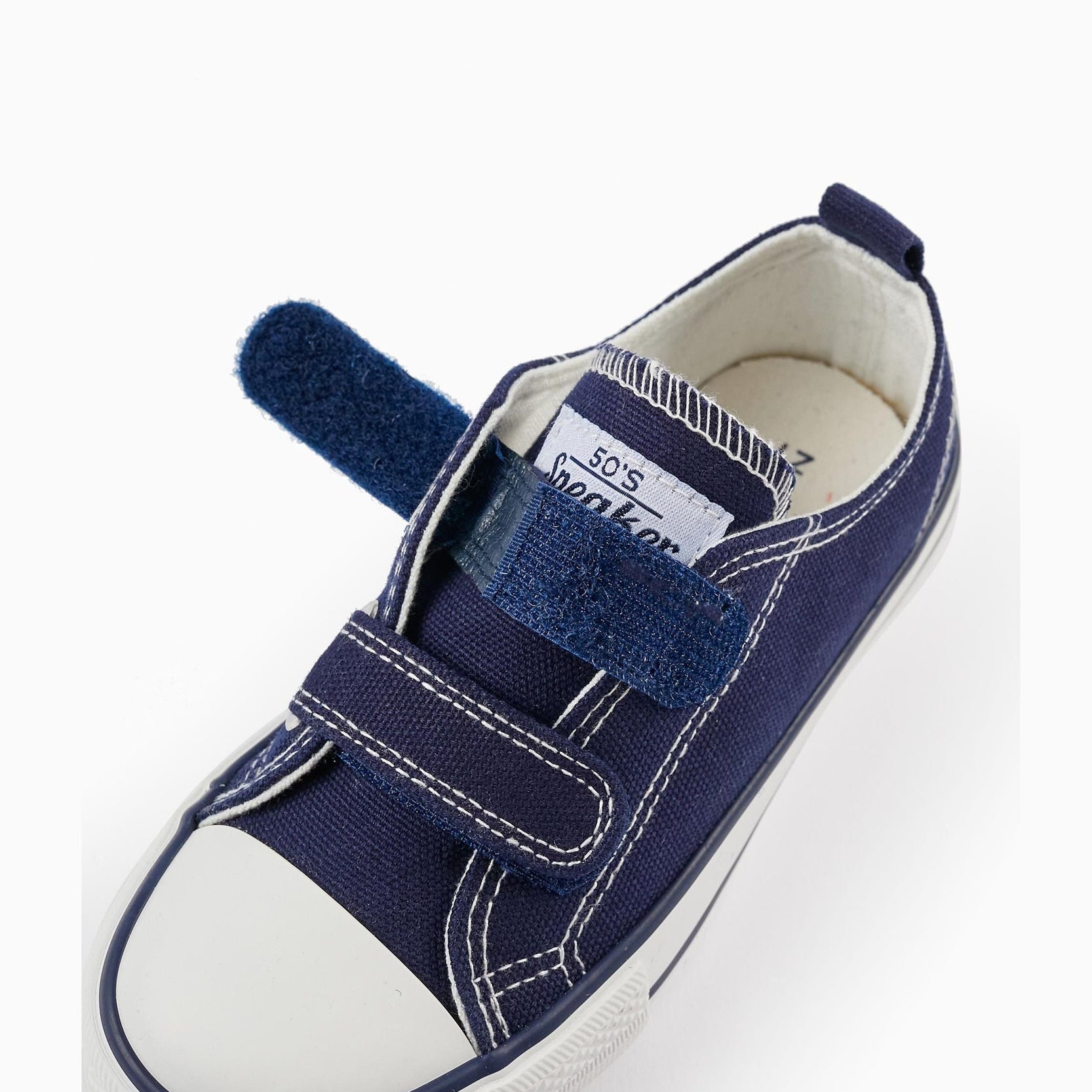 Denim Trainers for Children '50s Sneaker', Dark Blue