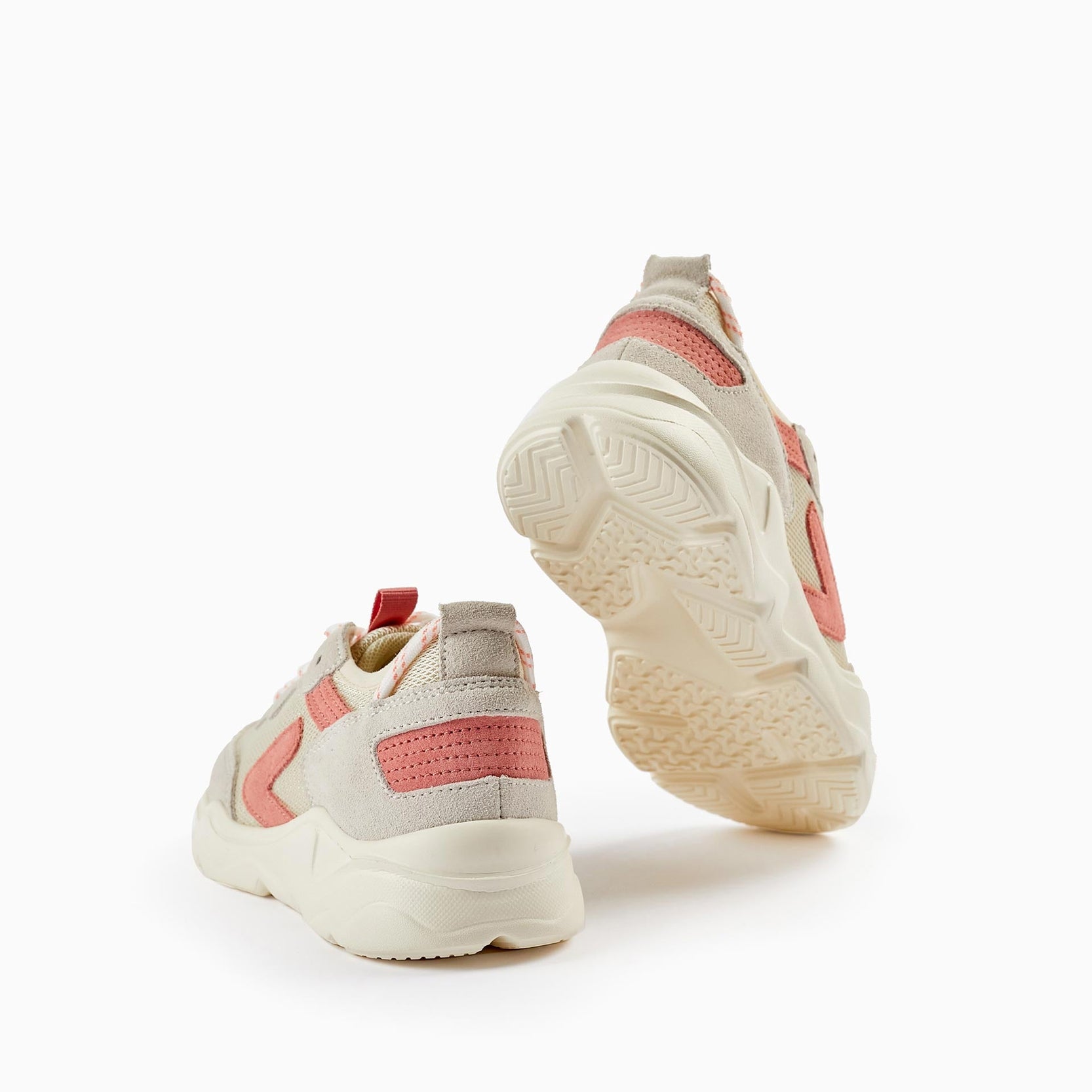 Trainers for Girls 'ZY Superlight', Beige/Light Grey/Pink