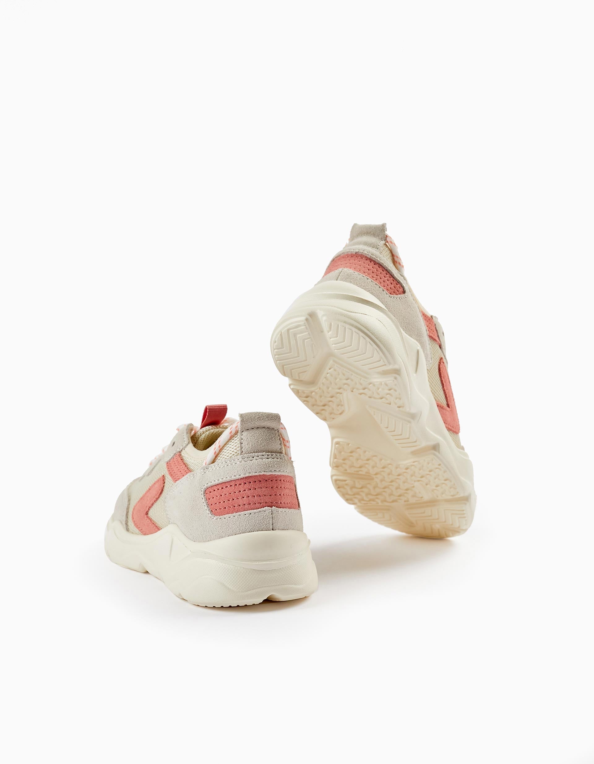 Trainers for Girls 'ZY Superlight', Beige/Light Grey/Pink