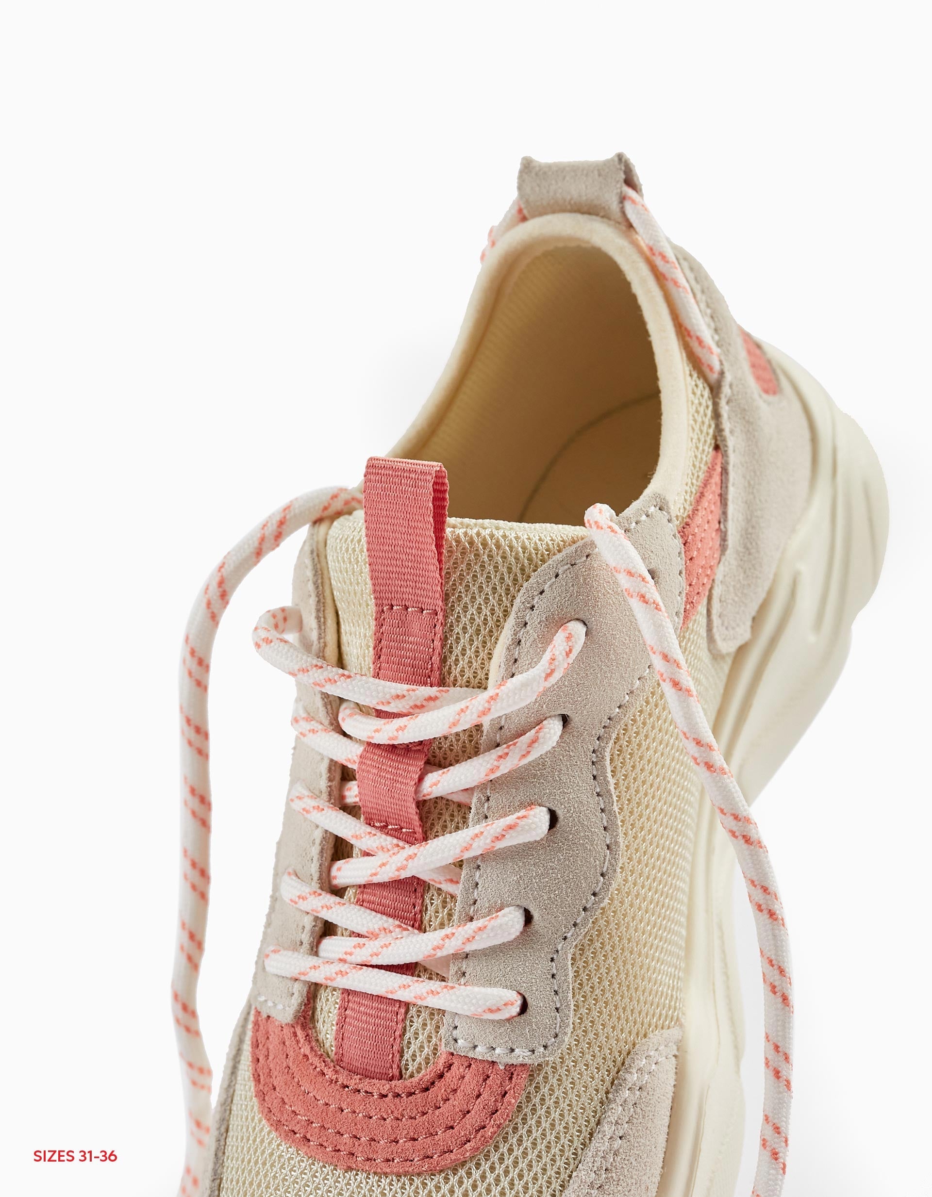 Trainers for Girls 'ZY Superlight', Beige/Light Grey/Pink