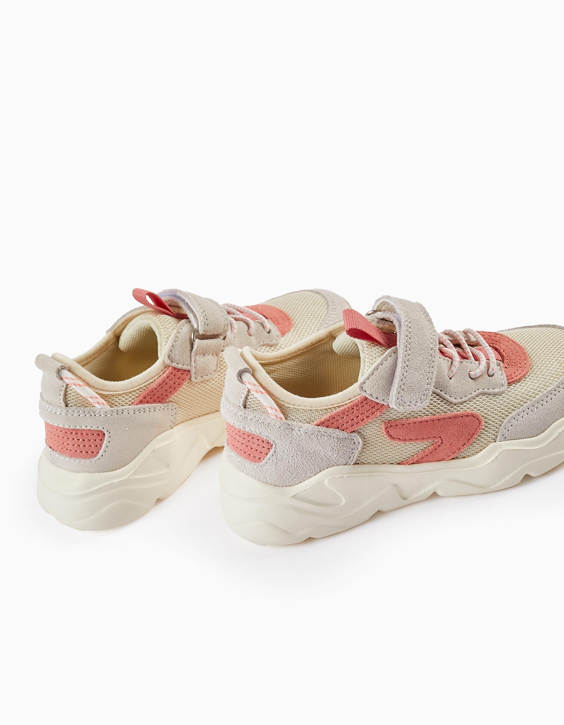 Trainers for Girls 'ZY Superlight', Beige/Light Grey/Pink