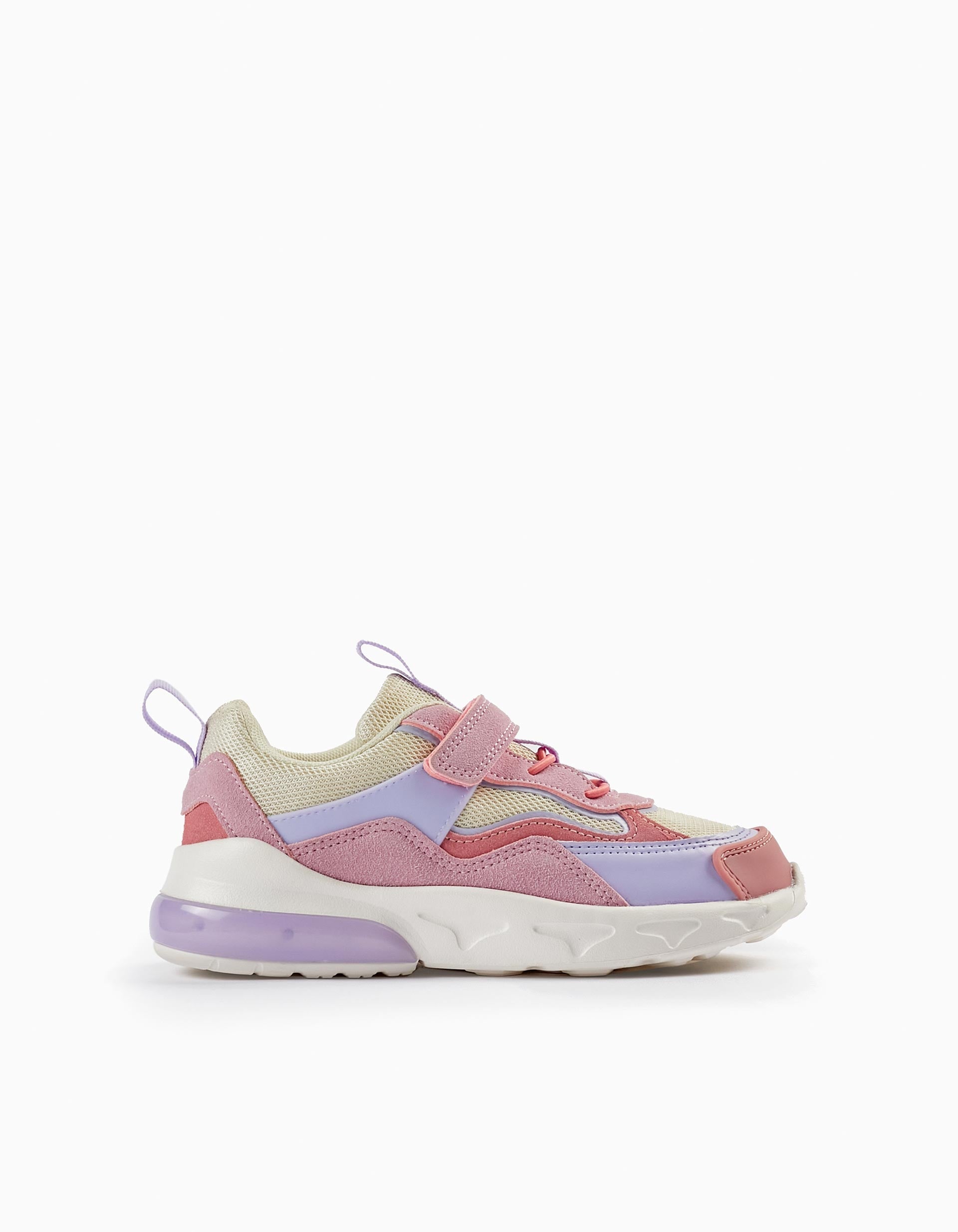 Trainers with Lights for Girls 'ZY Superlight', Pink/Purple/Beige