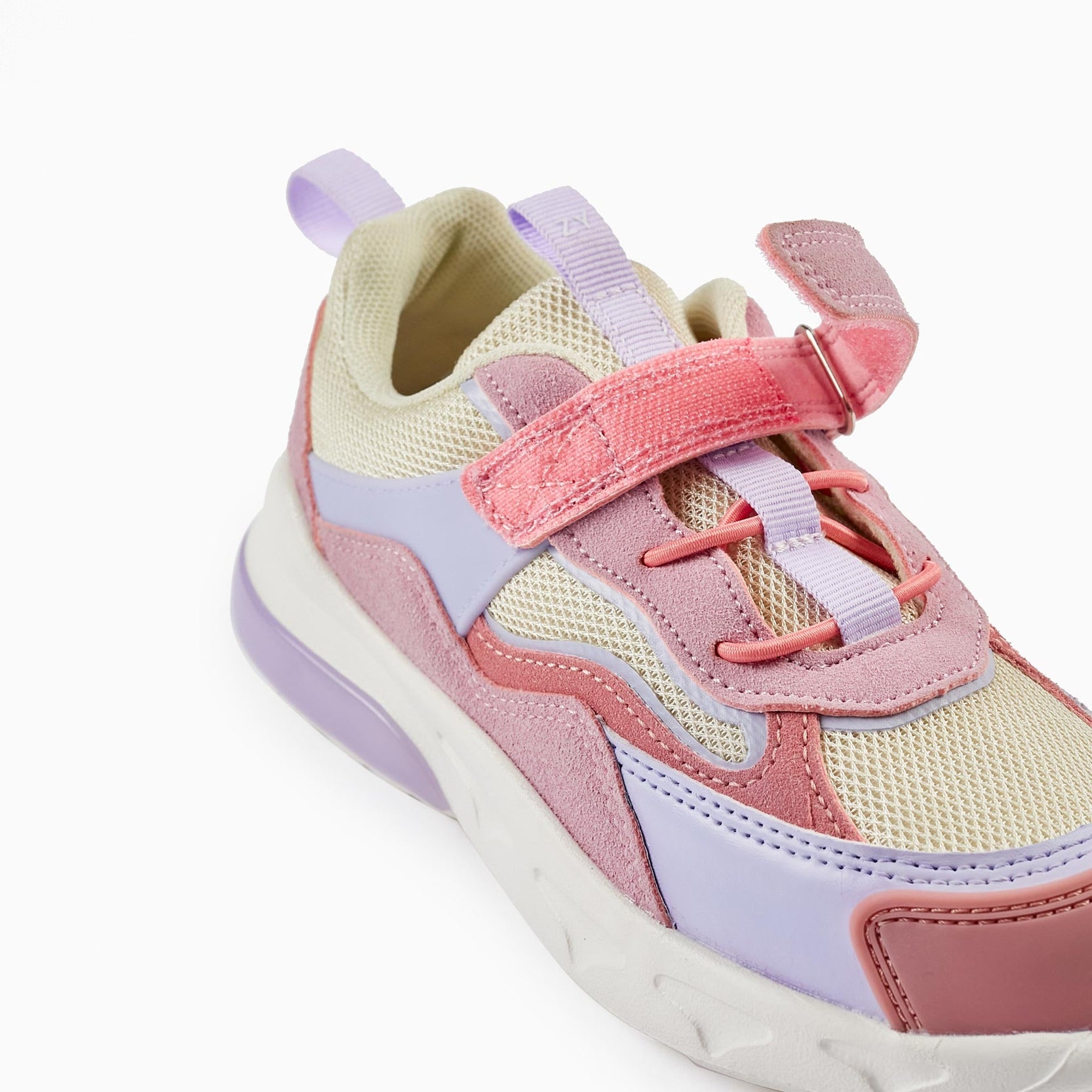Trainers with Lights for Girls 'ZY Superlight', Pink/Purple/Beige