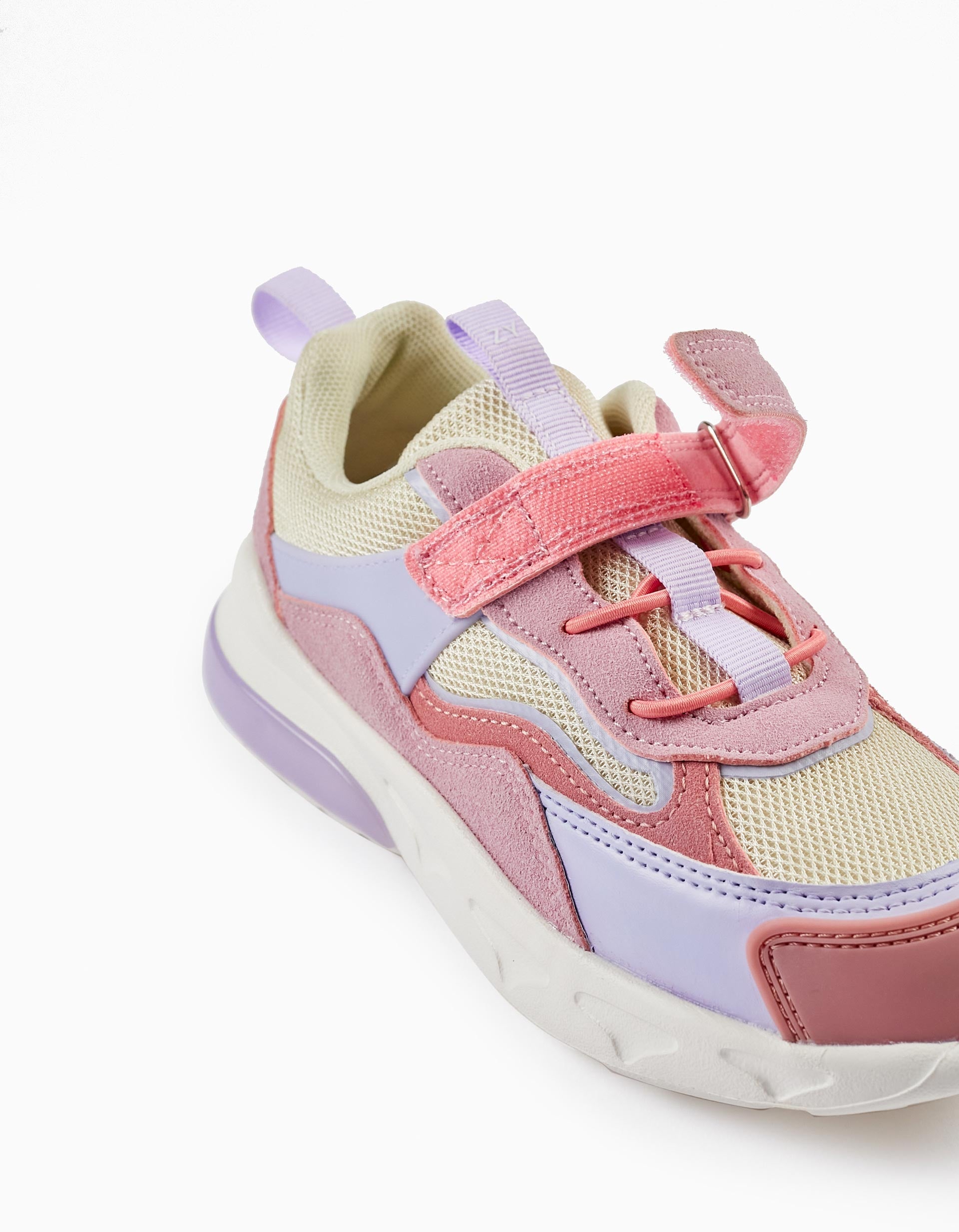 Trainers with Lights for Girls 'ZY Superlight', Pink/Purple/Beige