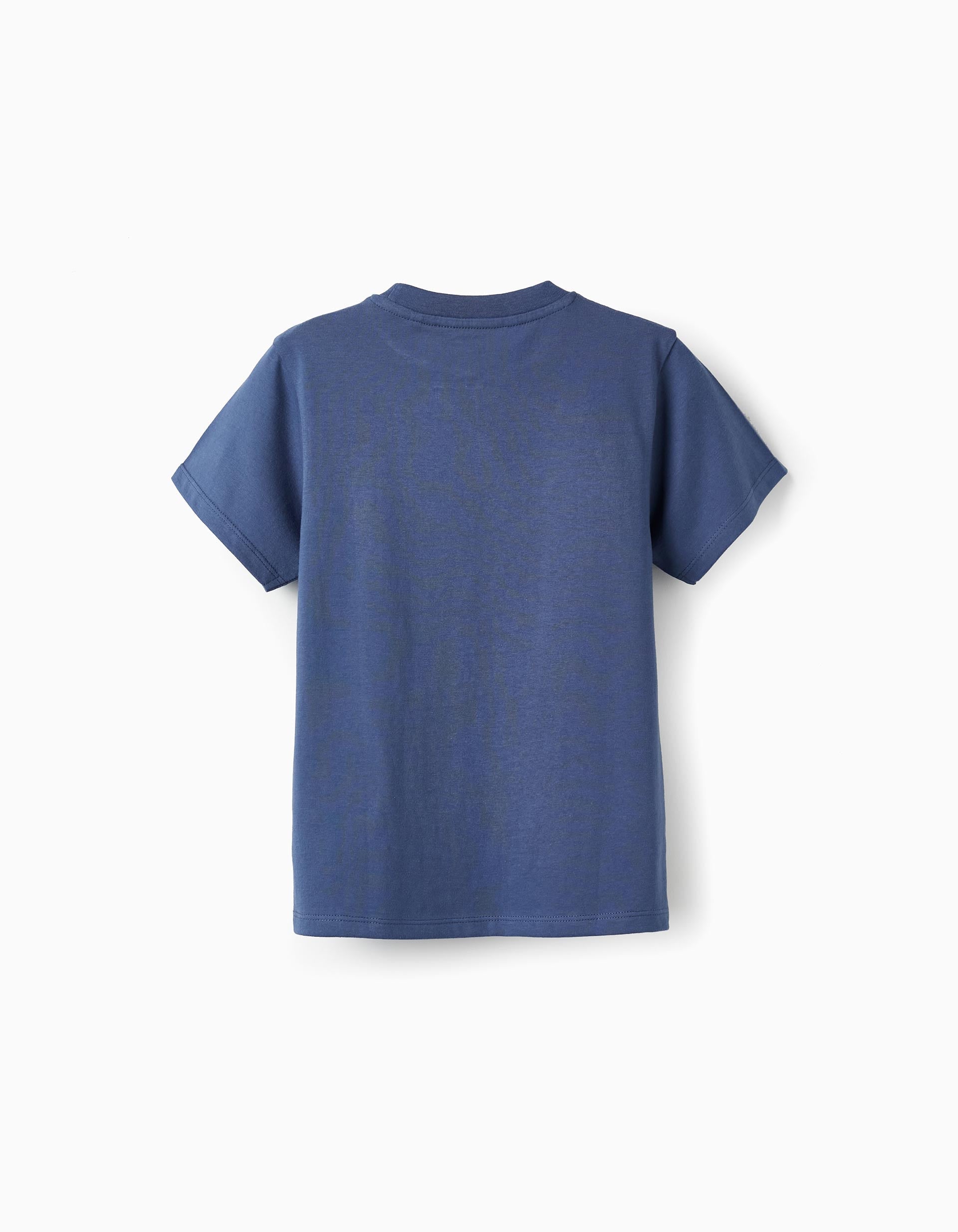 Cotton T-Shirt for Boys 'Nature is our Home', Dark Blue
