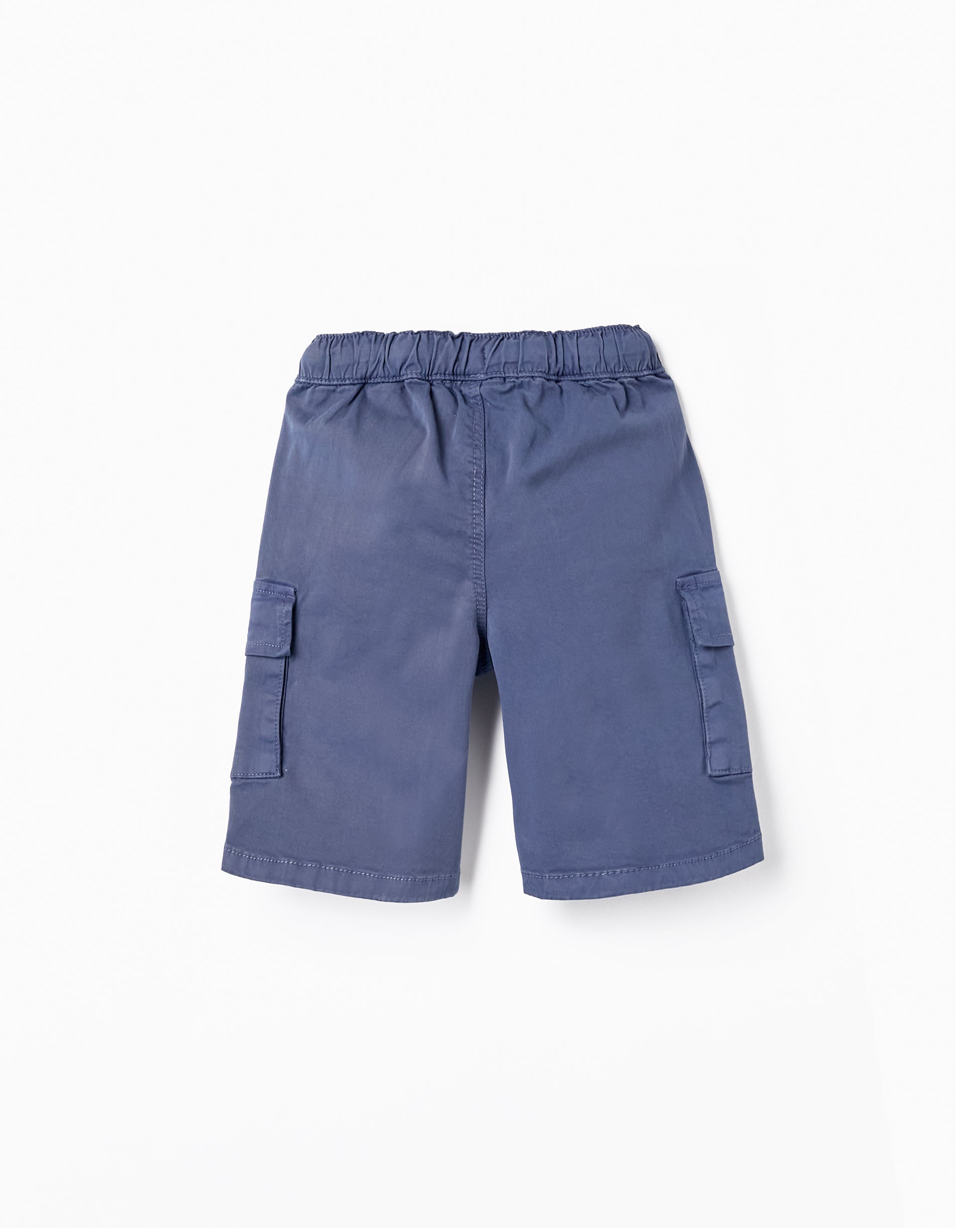 Twill Sports Shorts for Boys, Dark Blue
