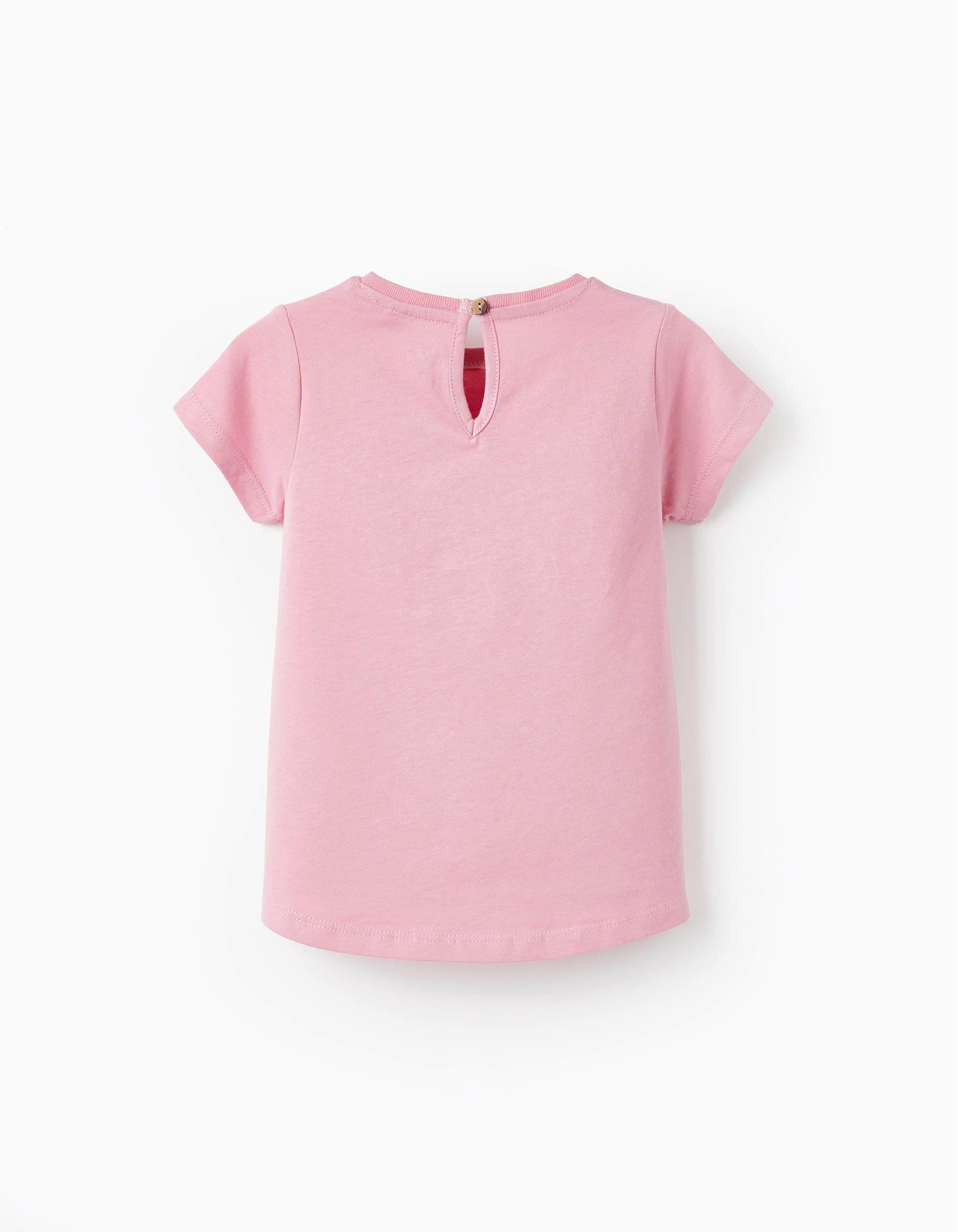 Short Sleeve T-Shirt for Baby Girls 'Follow The Sun', Pink