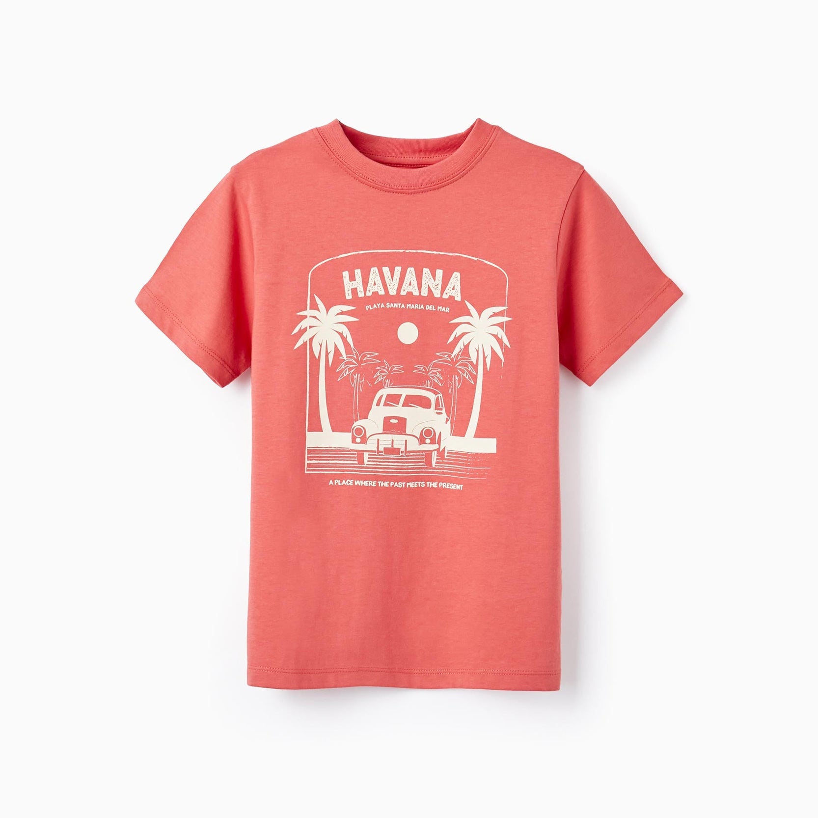 Cotton T-shirt for Boys 'Havana', Red