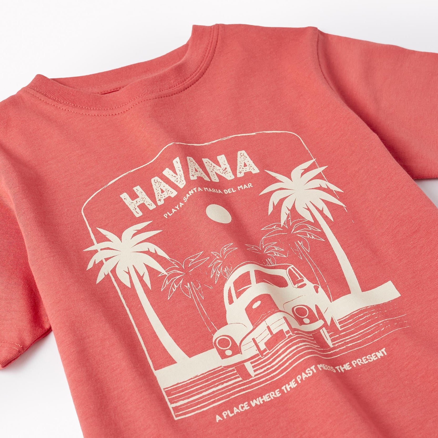 Cotton T-shirt for Boys 'Havana', Red