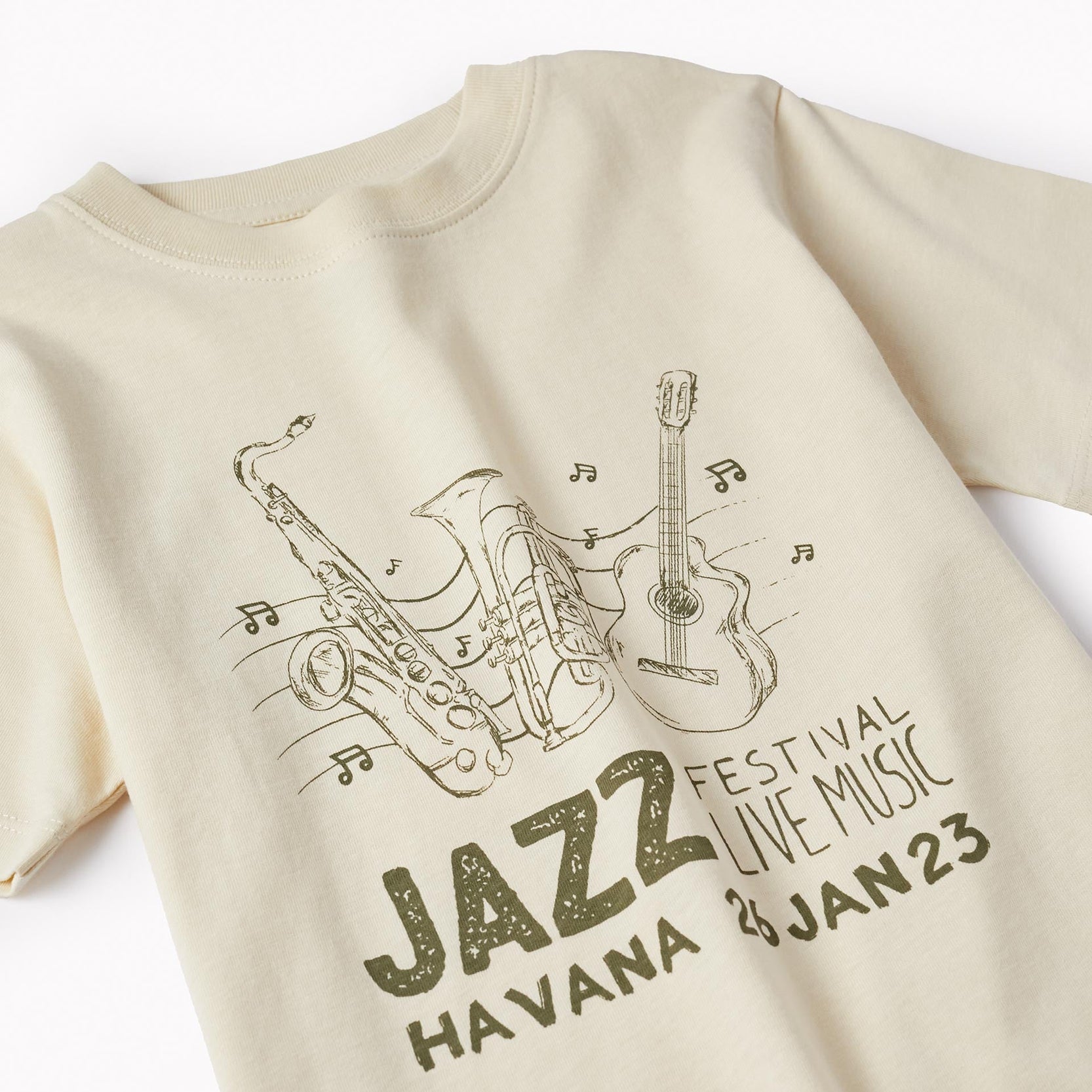 Cotton T-shirt for Boys 'Havana', White