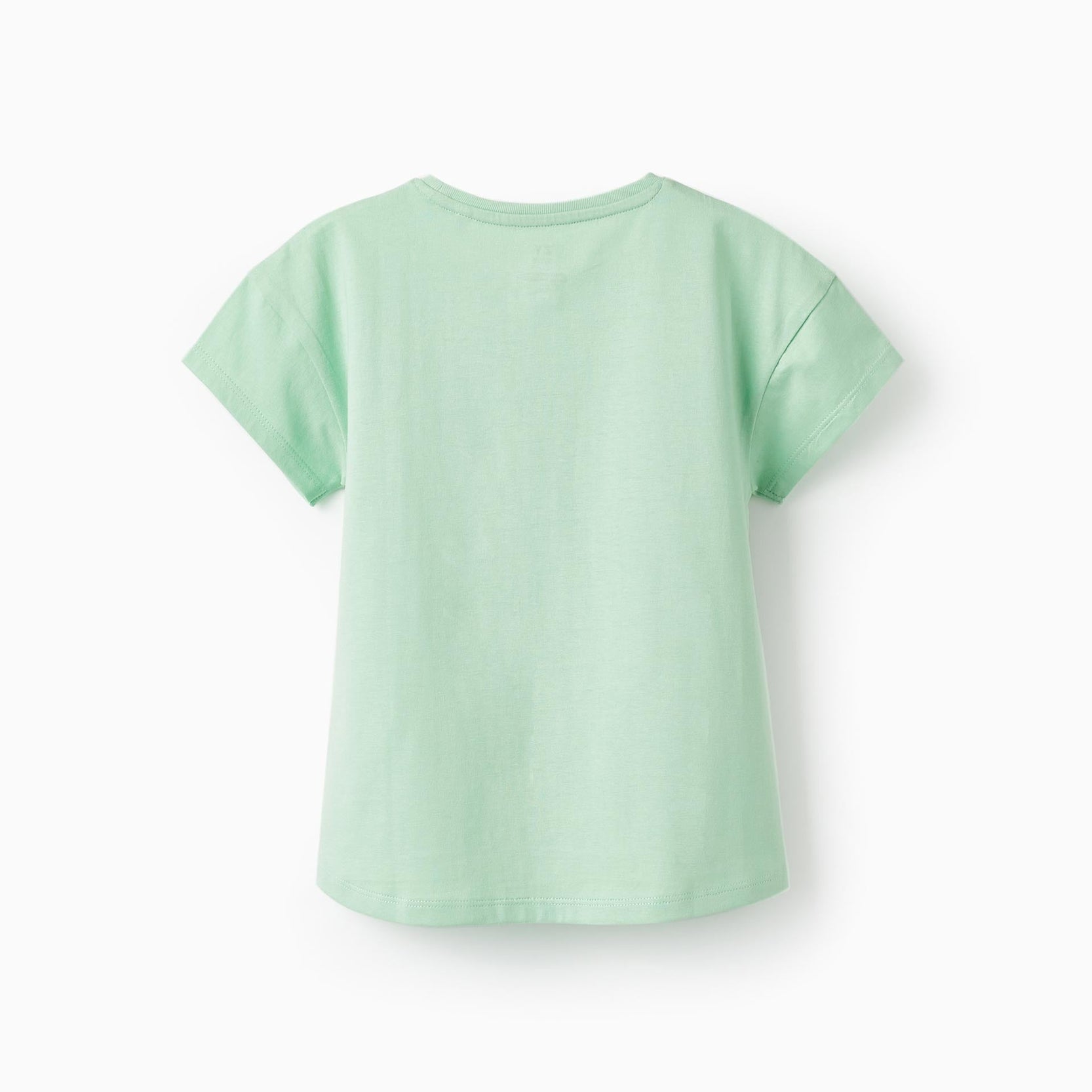 Short Sleeve T-Shirt for Girls 'Joyful', Green
