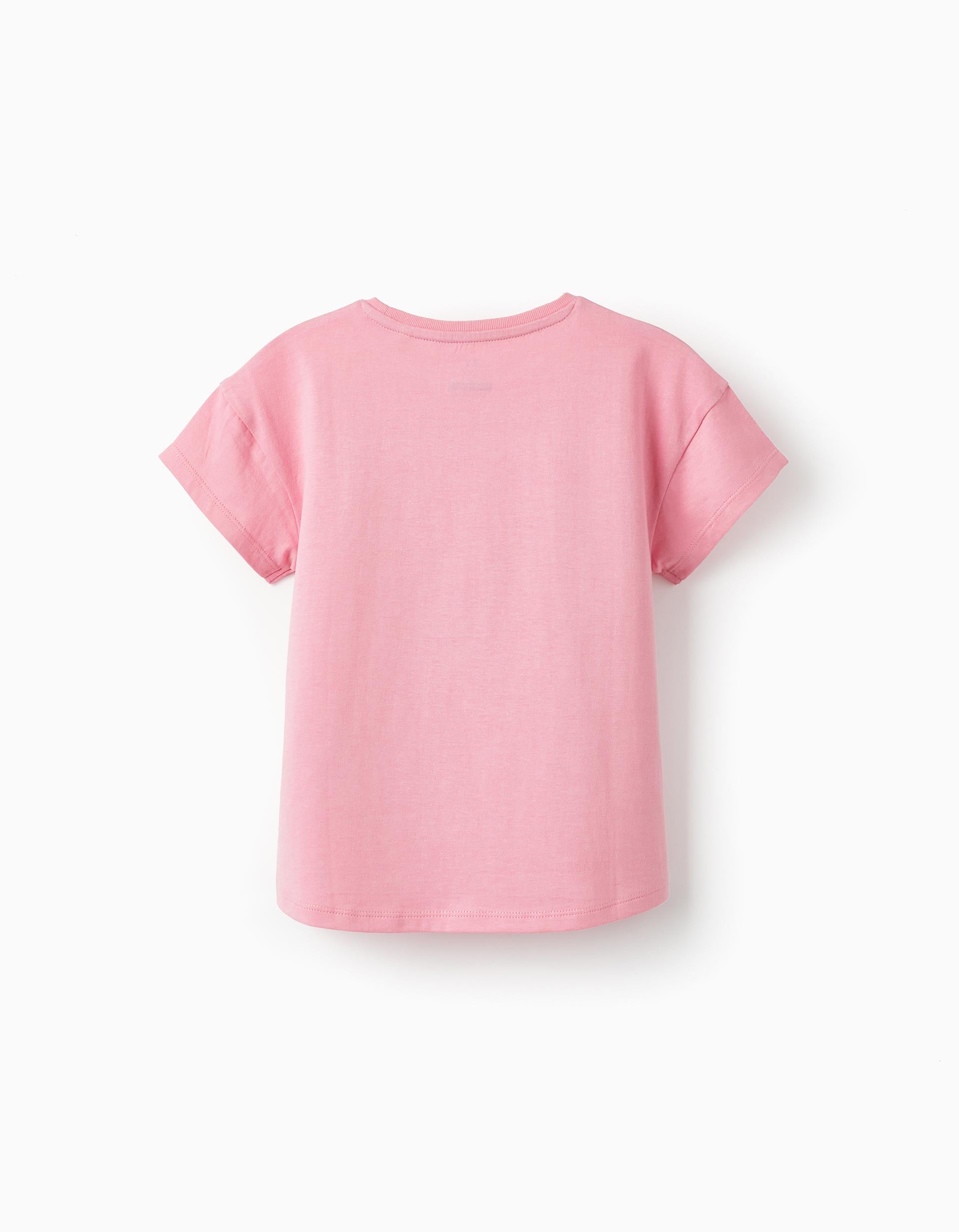 Short Sleeve T-Shirt for Girls 'Kindness Matters', Pink