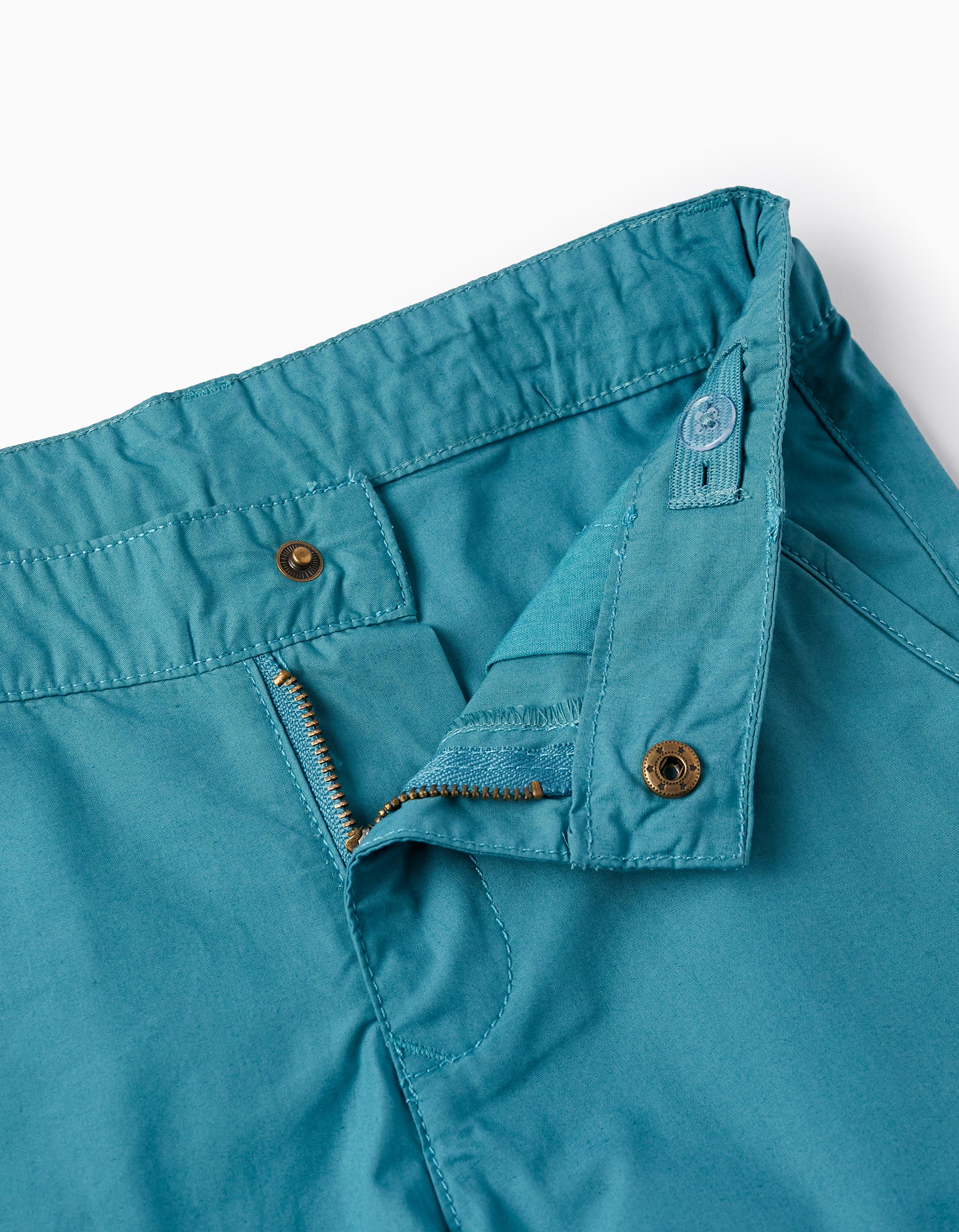 T-shirt + Shorts for Boys 'Cuba', Blue/Aqua Green