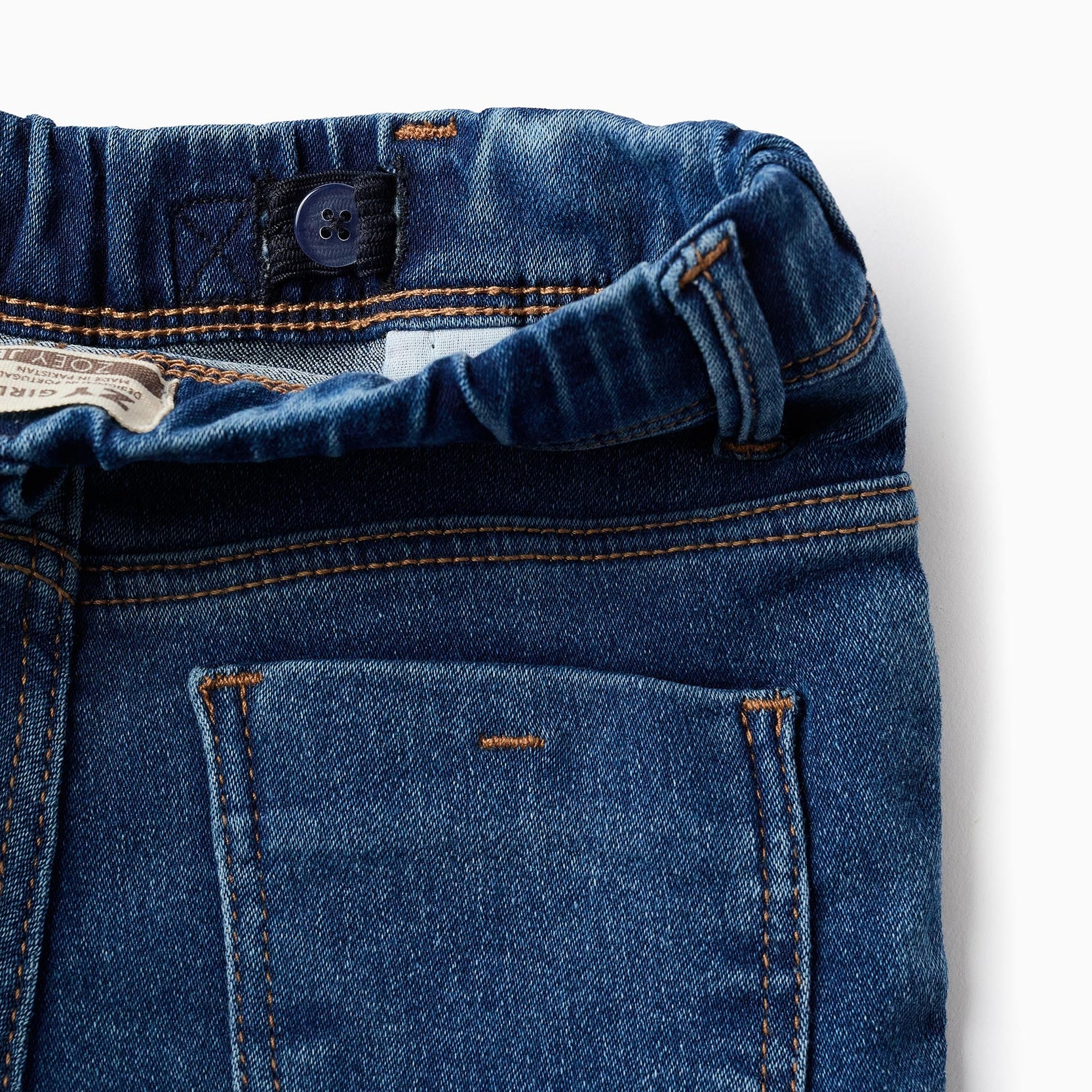 Denim Jeggings for Girls, Blue