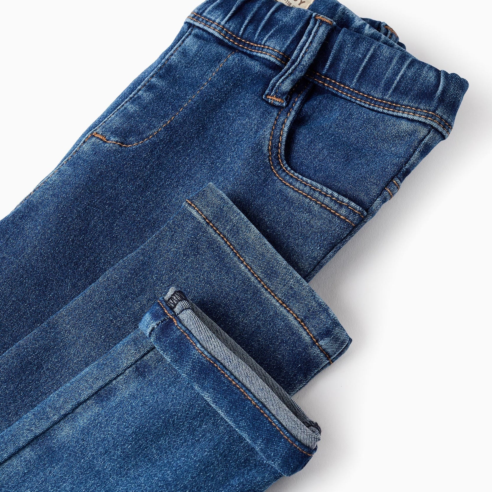 Denim Jeggings for Girls, Blue