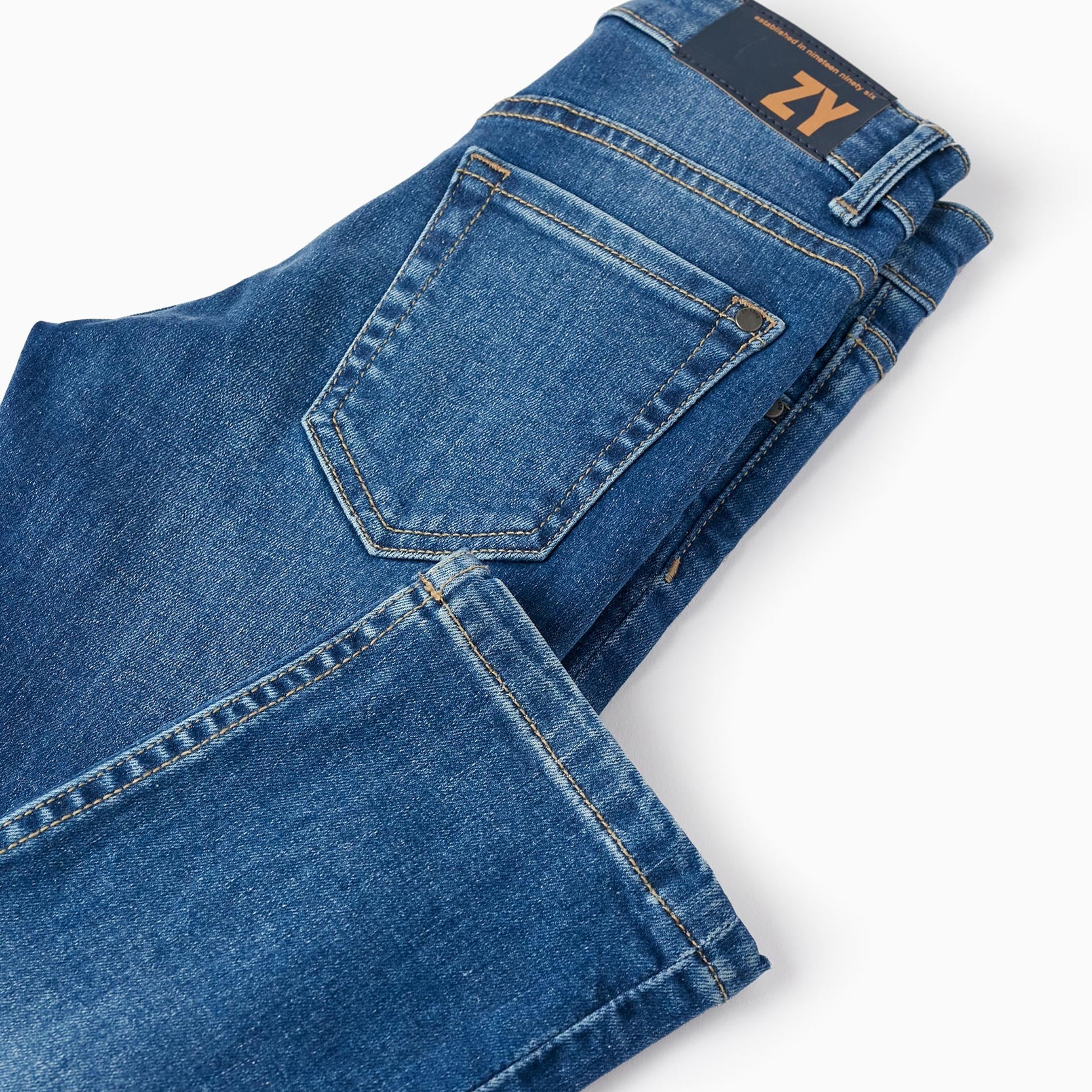 Denim Trousers for Boys 'Straight Fit', Blue