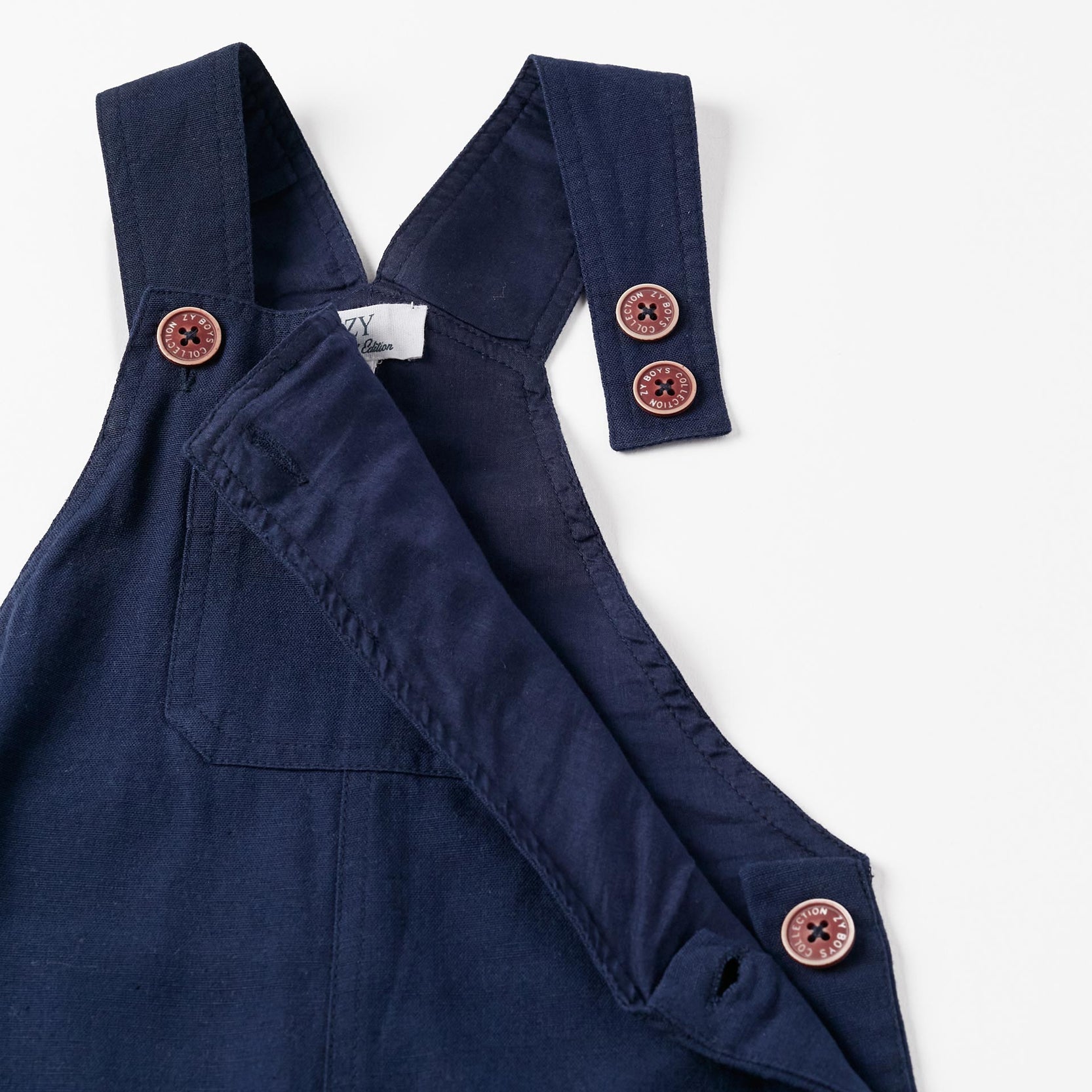 Dungarees for Baby Boys, Dark Blue