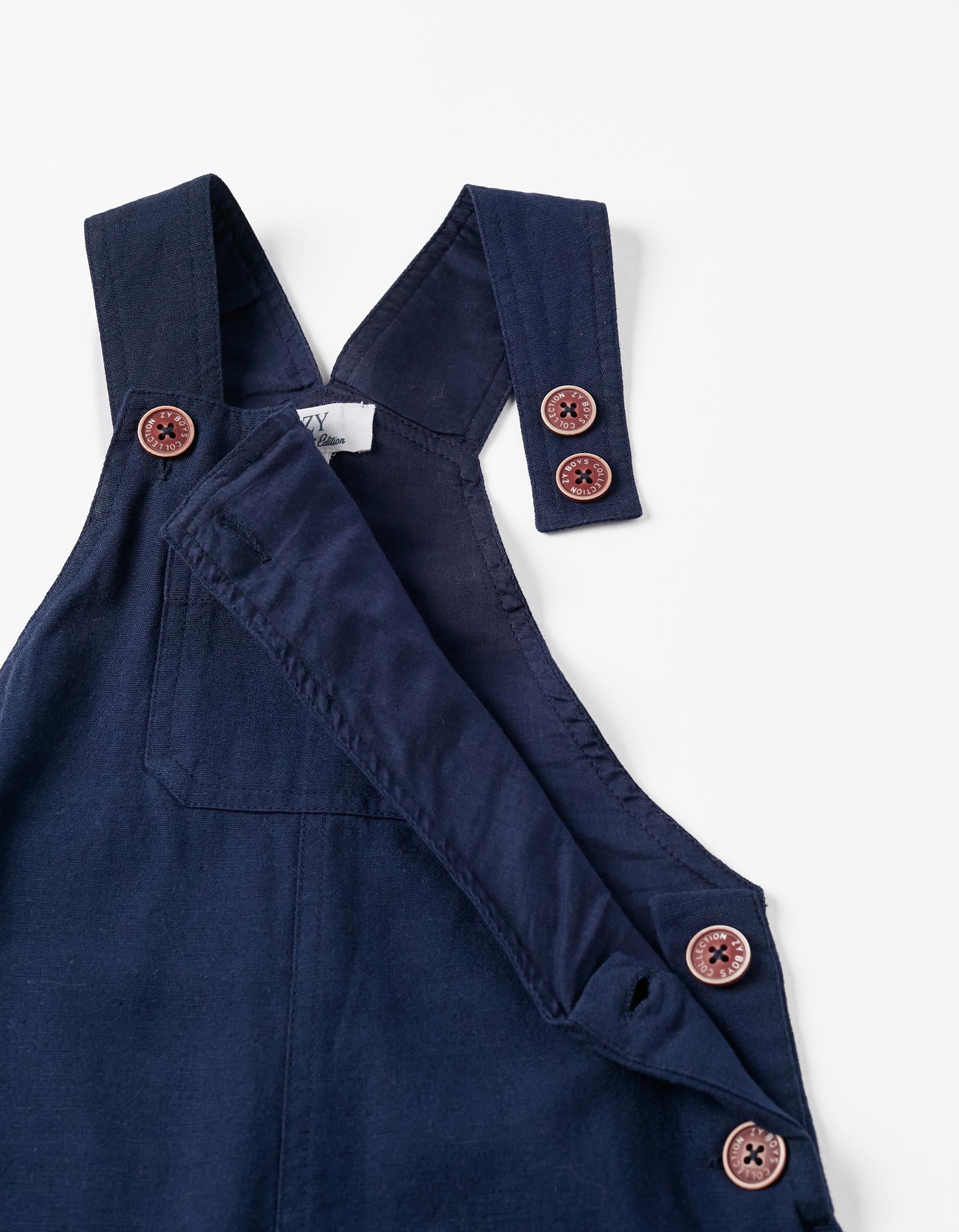 Dungarees for Baby Boys, Dark Blue