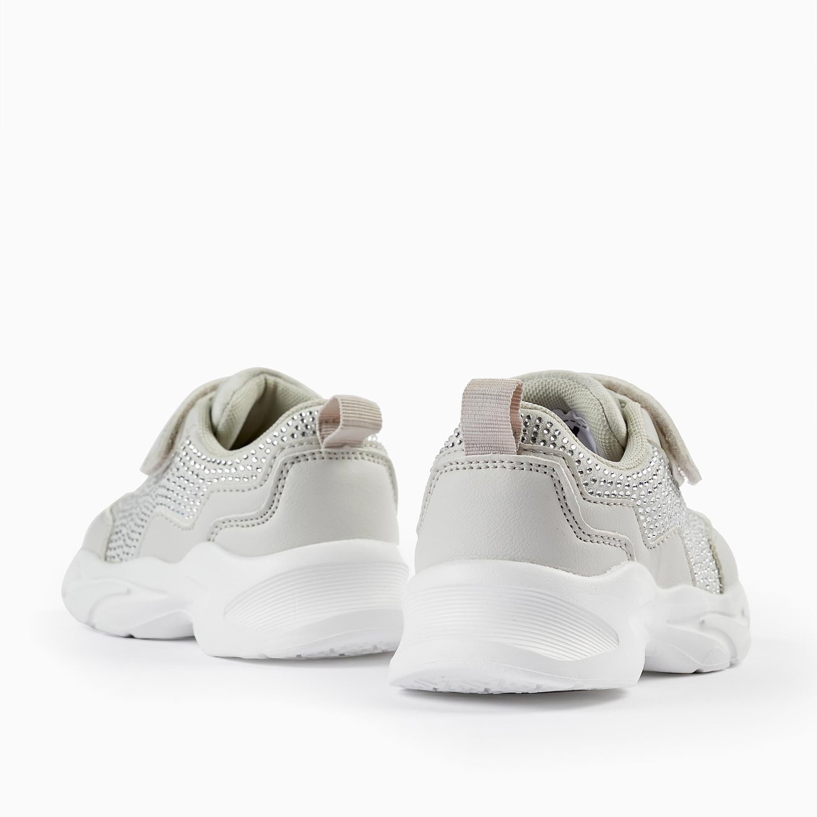 Trainers with Sparkles for Baby Girls 'ZY Superlight', Grey