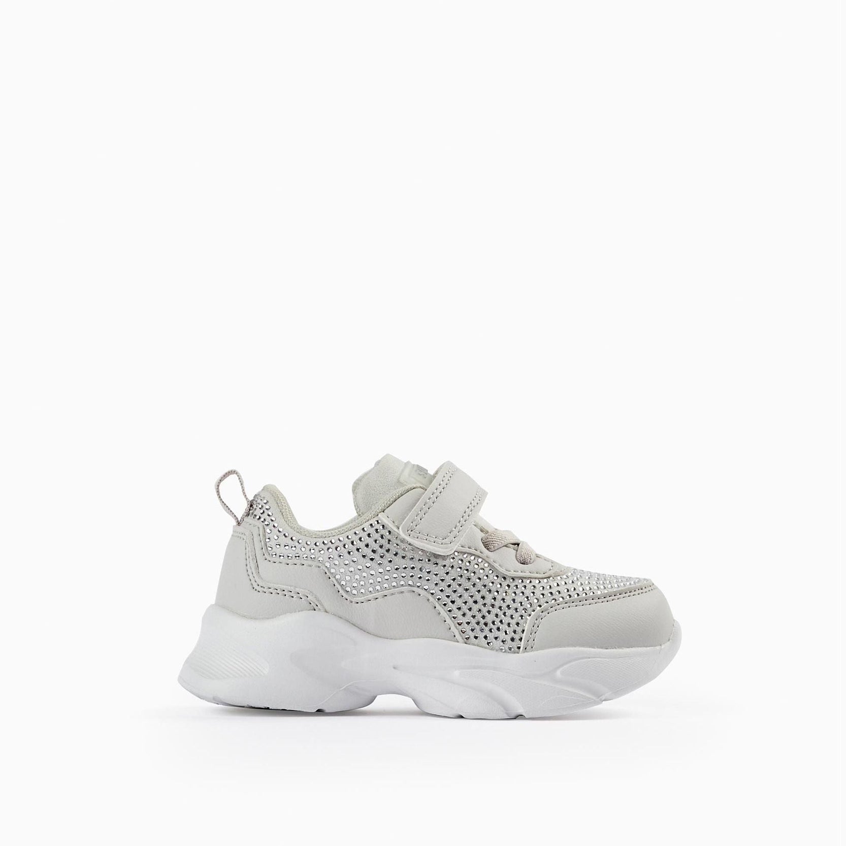 Trainers with Sparkles for Baby Girls 'ZY Superlight', Grey