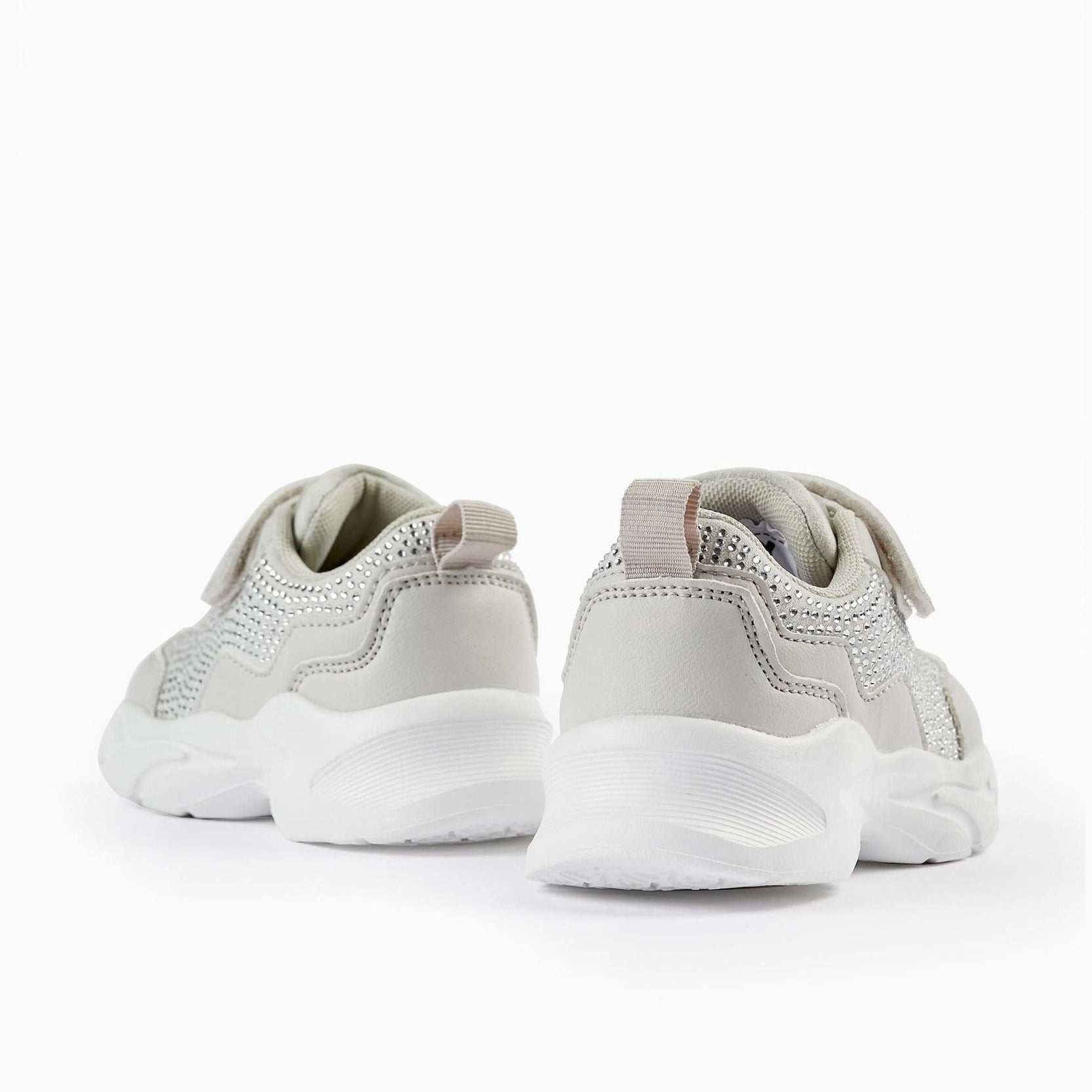 Trainers with Sparkles for Baby Girls 'ZY Superlight', Grey
