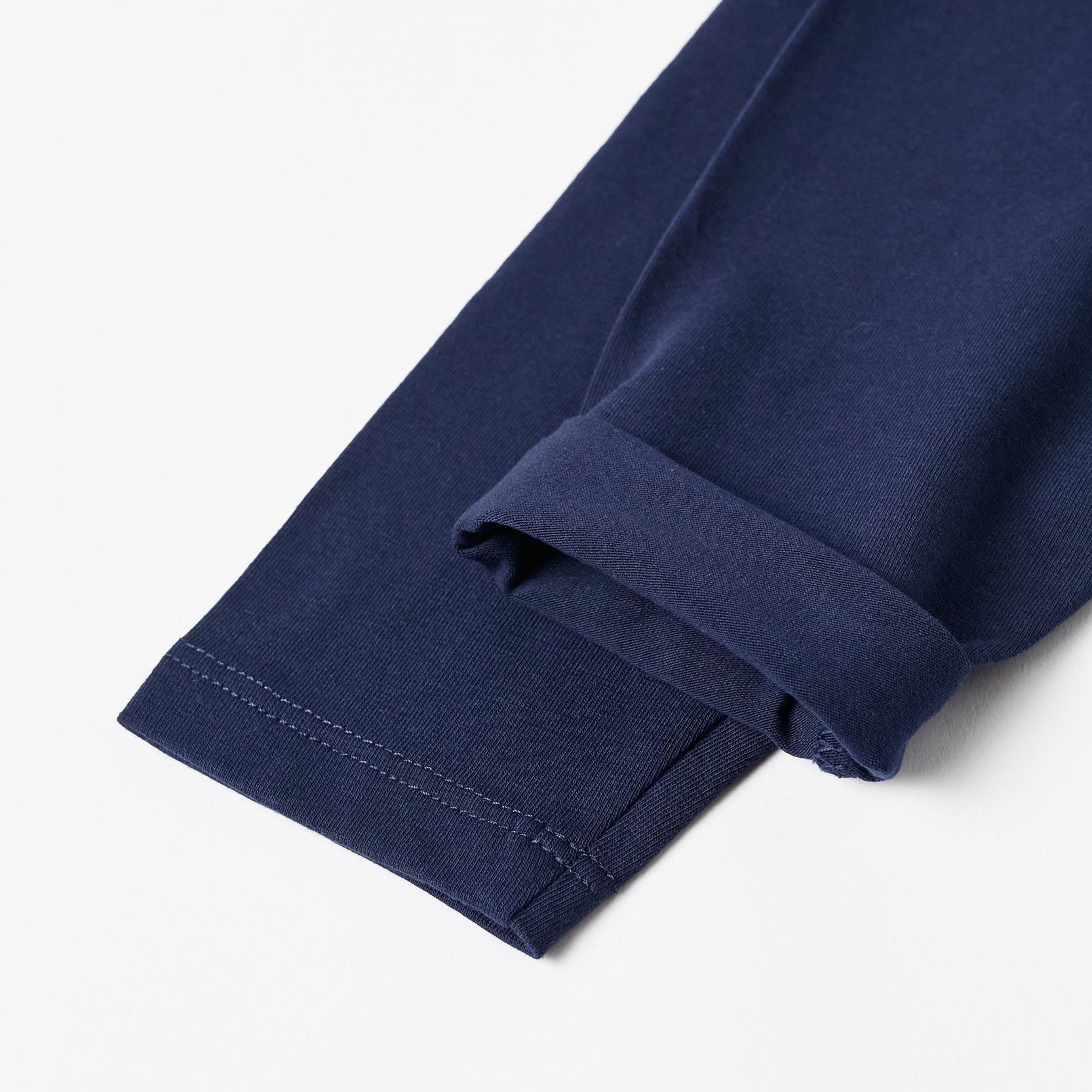 Pack of 2 Pairs of Leggings for Baby Girls, Dark Blue