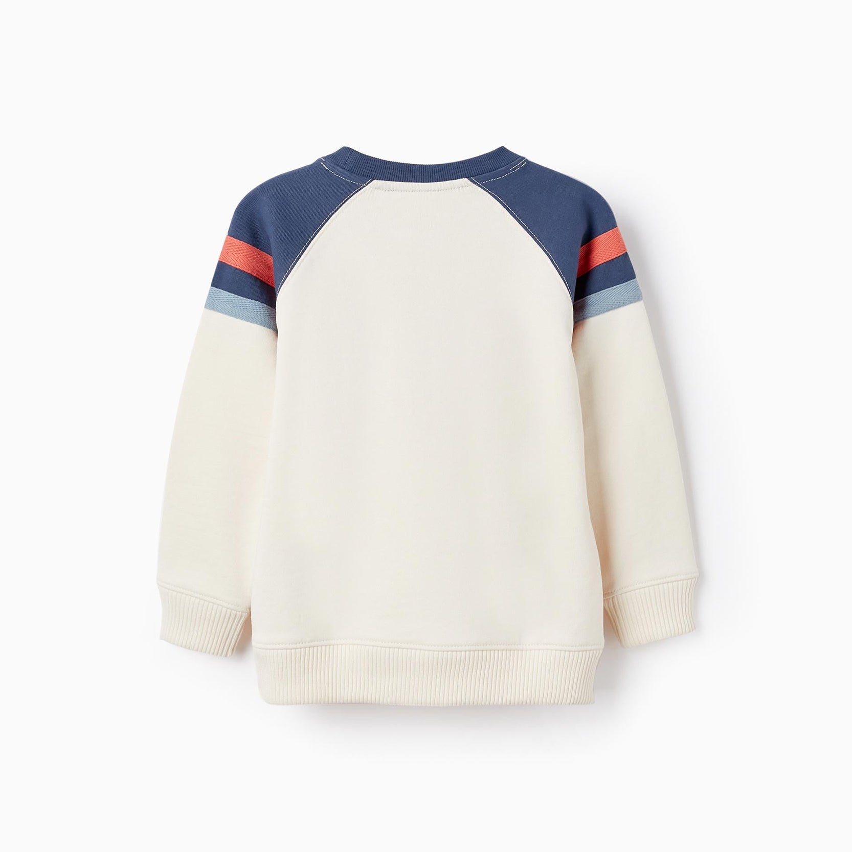 Cotton Sweatshirt for Boys 'B&S', White