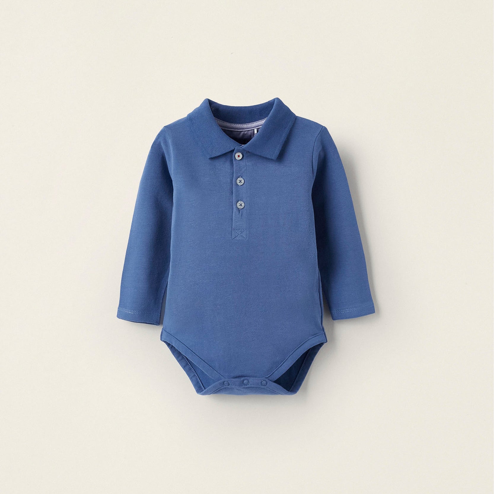 Long-sleeved Bodysuit Newborn Boys, Dark Blue