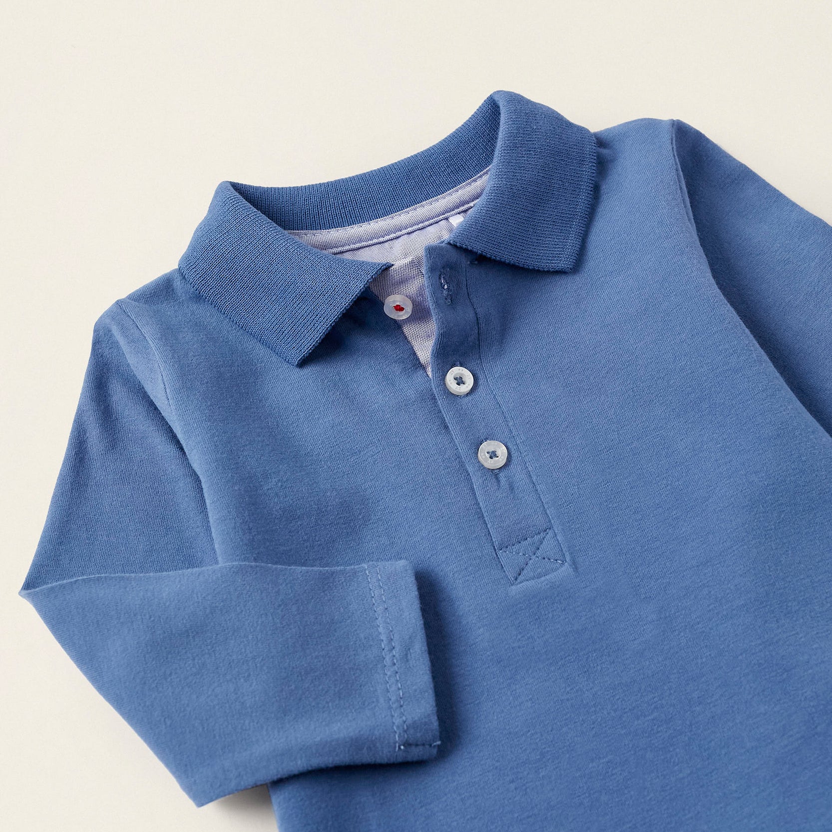 Long-sleeved Bodysuit Newborn Boys, Dark Blue