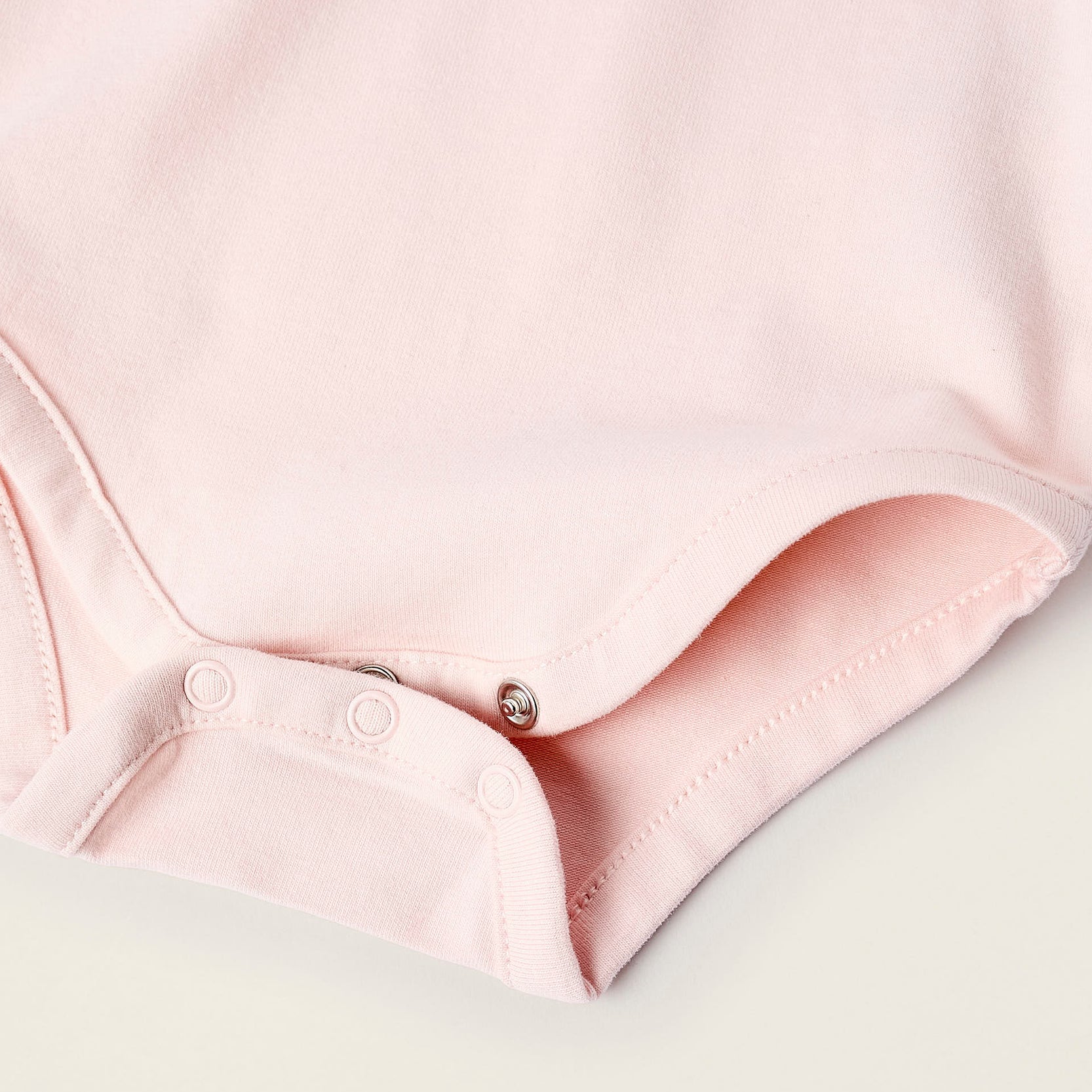 Pack of 2 Bodysuits with Peter Pan Collar for Newborn Girls, White/Pink