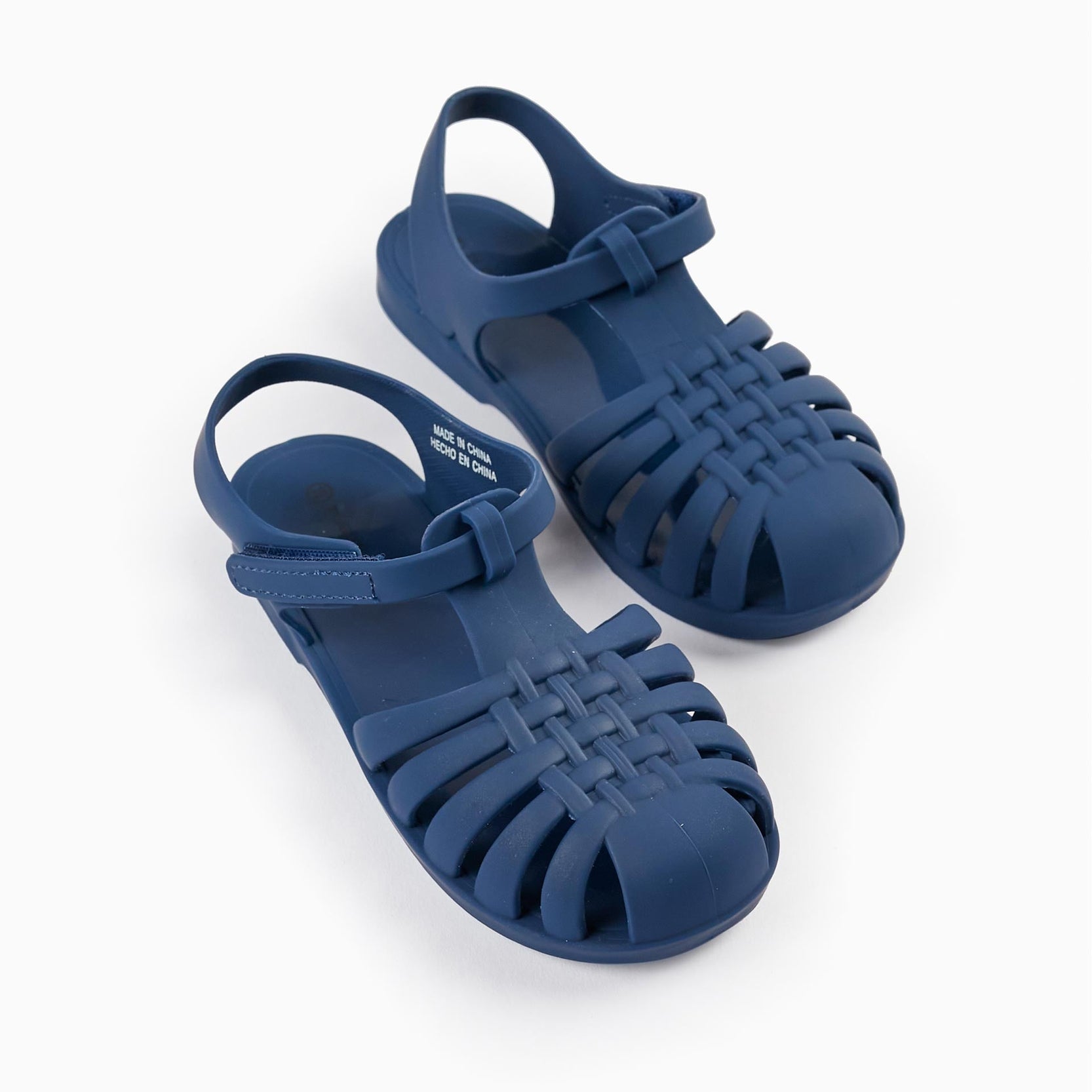 Rubber Sandals for Boys 'Jellyfish', Dark Blue
