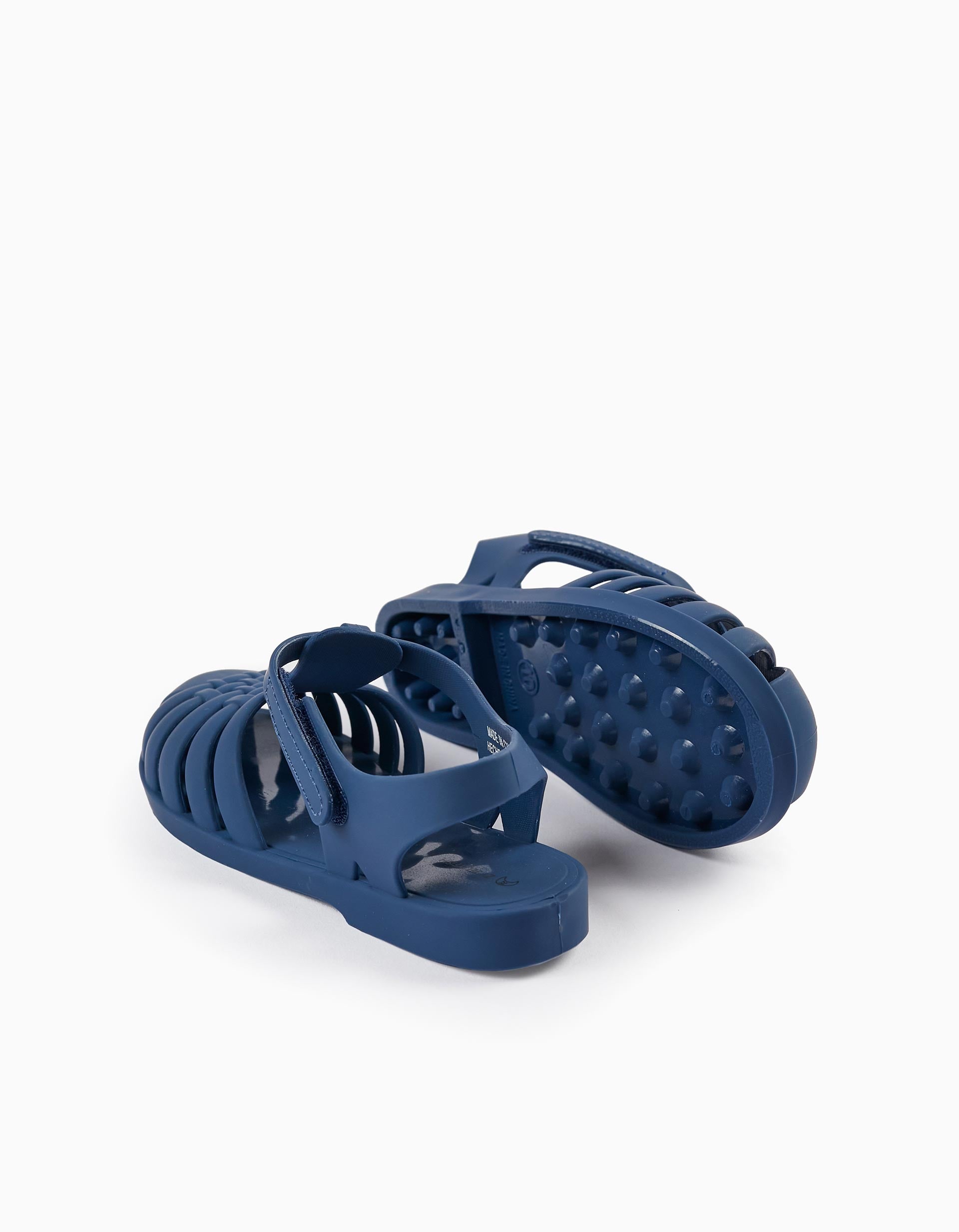 Rubber Sandals for Boys 'Jellyfish', Dark Blue