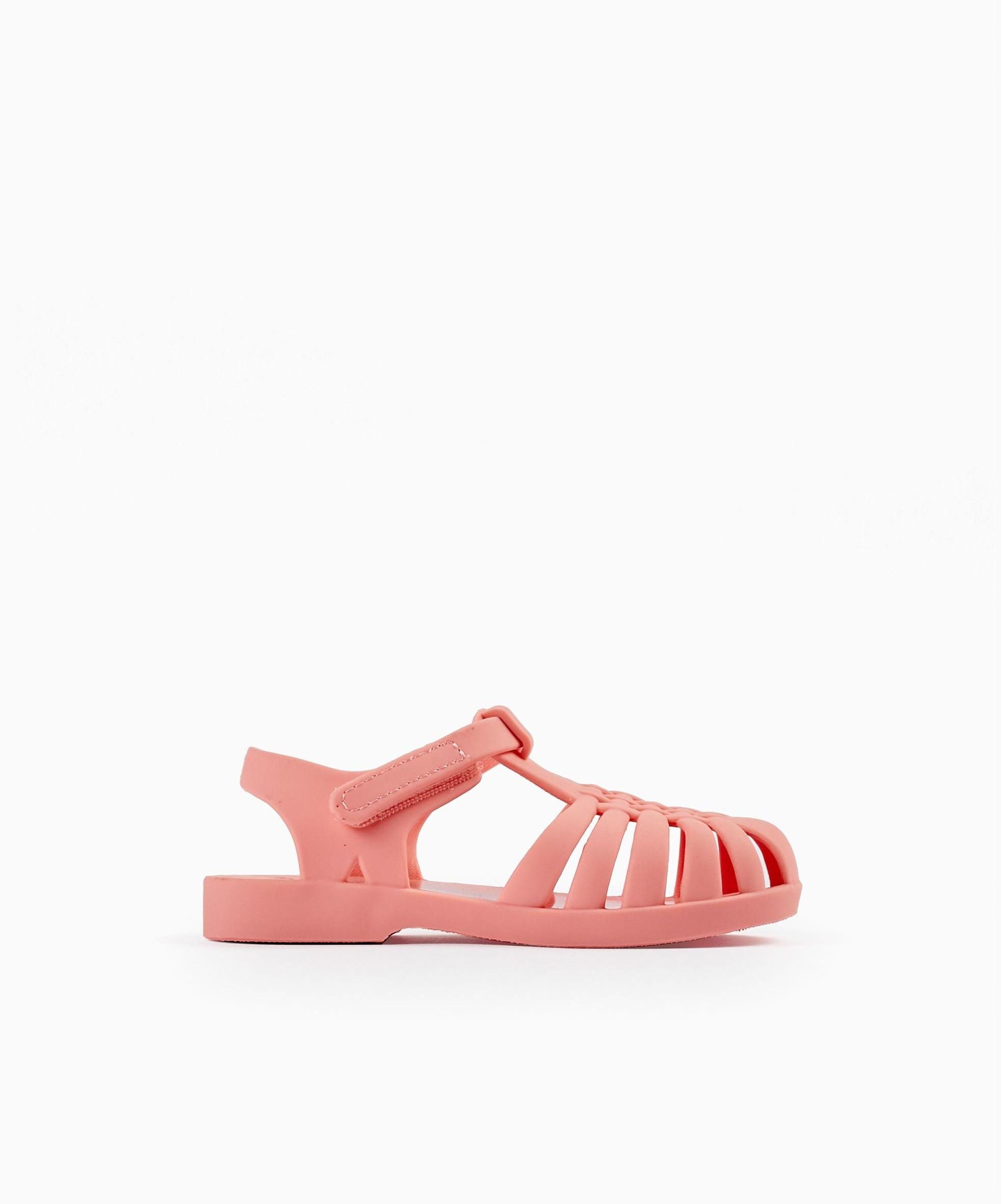 Rubber Sandals for Baby Girls 'Jellyfish', Pink