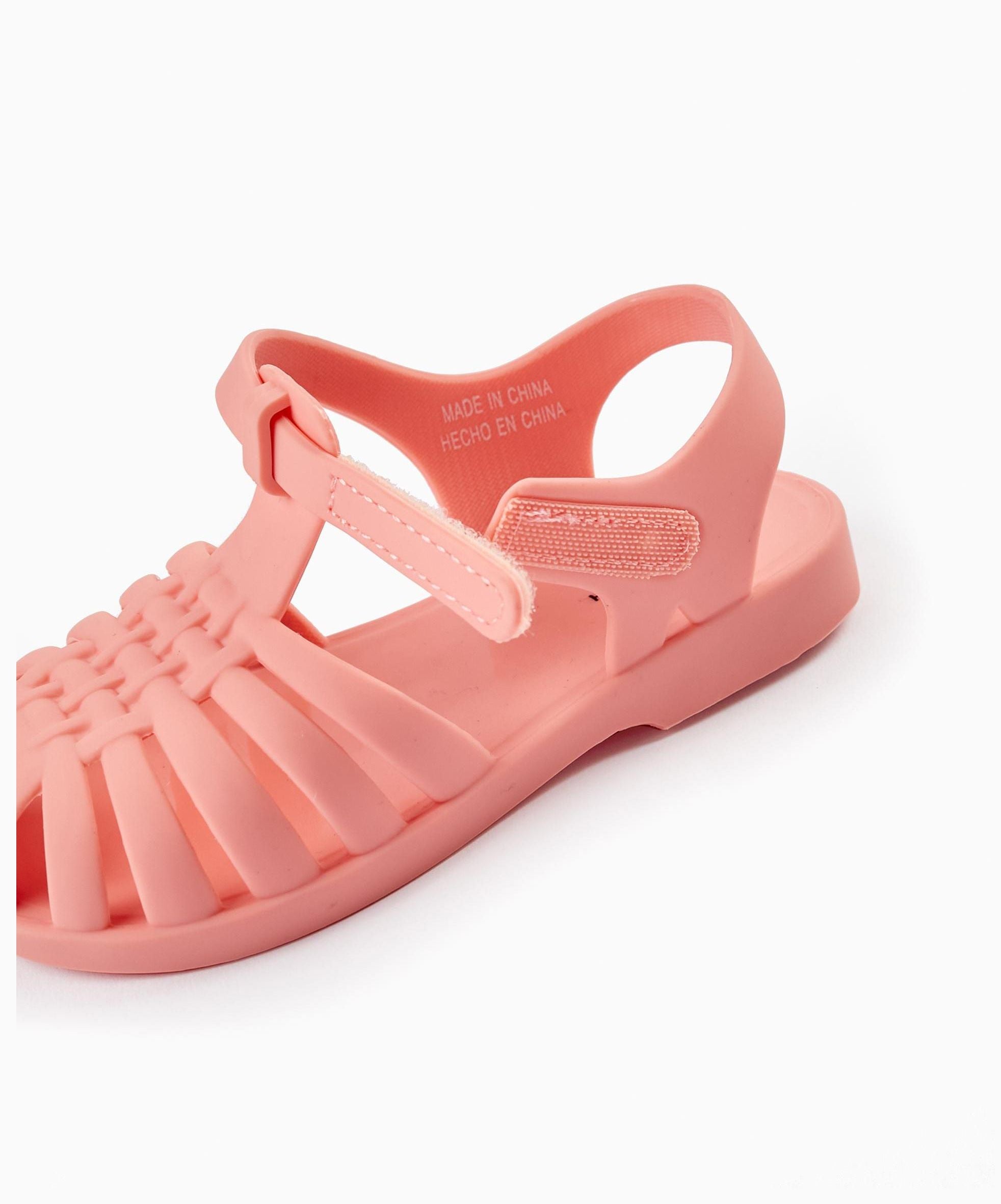 Rubber Sandals for Baby Girls 'Jellyfish', Pink