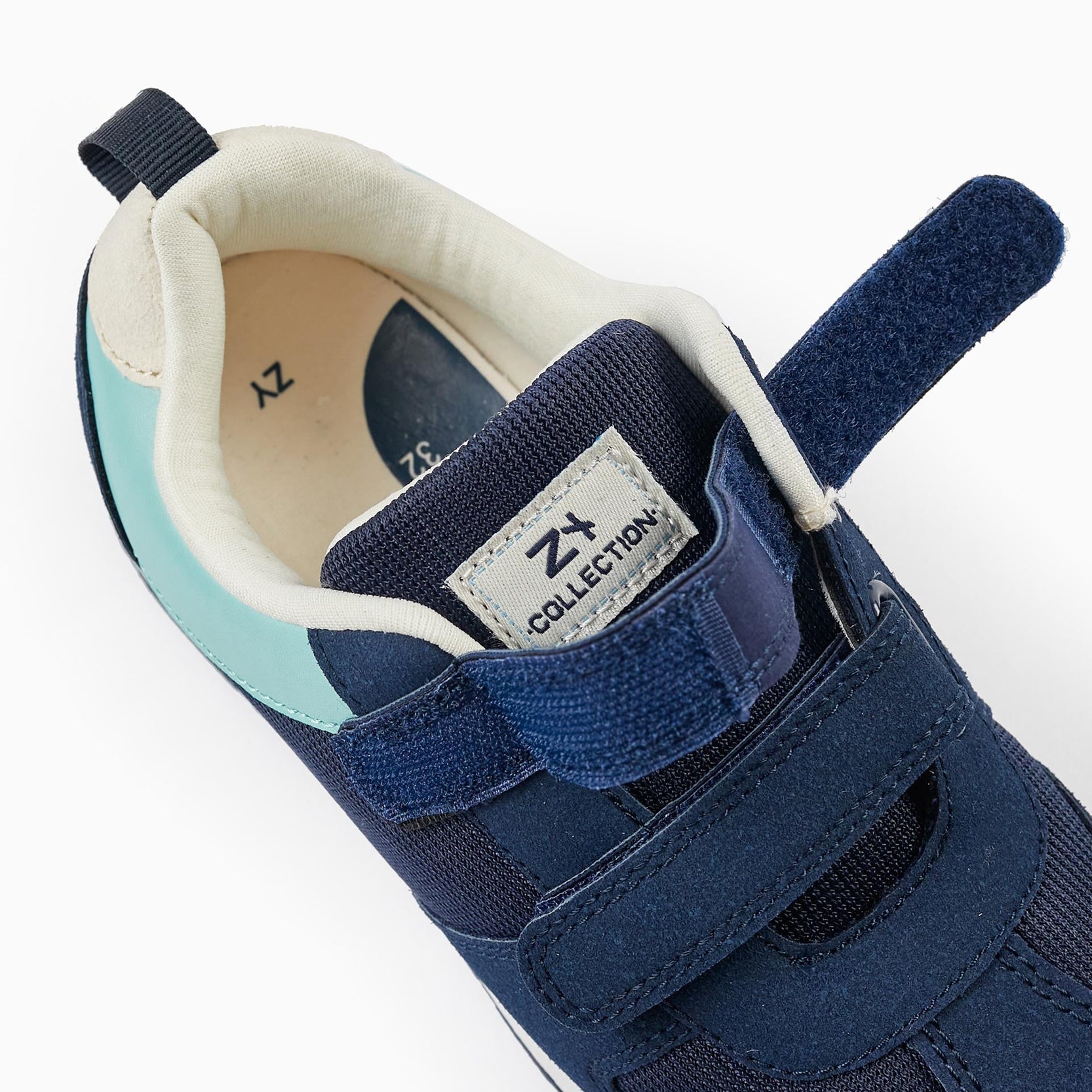 Trainers for Boys, Dark Blue/Light Blue/White