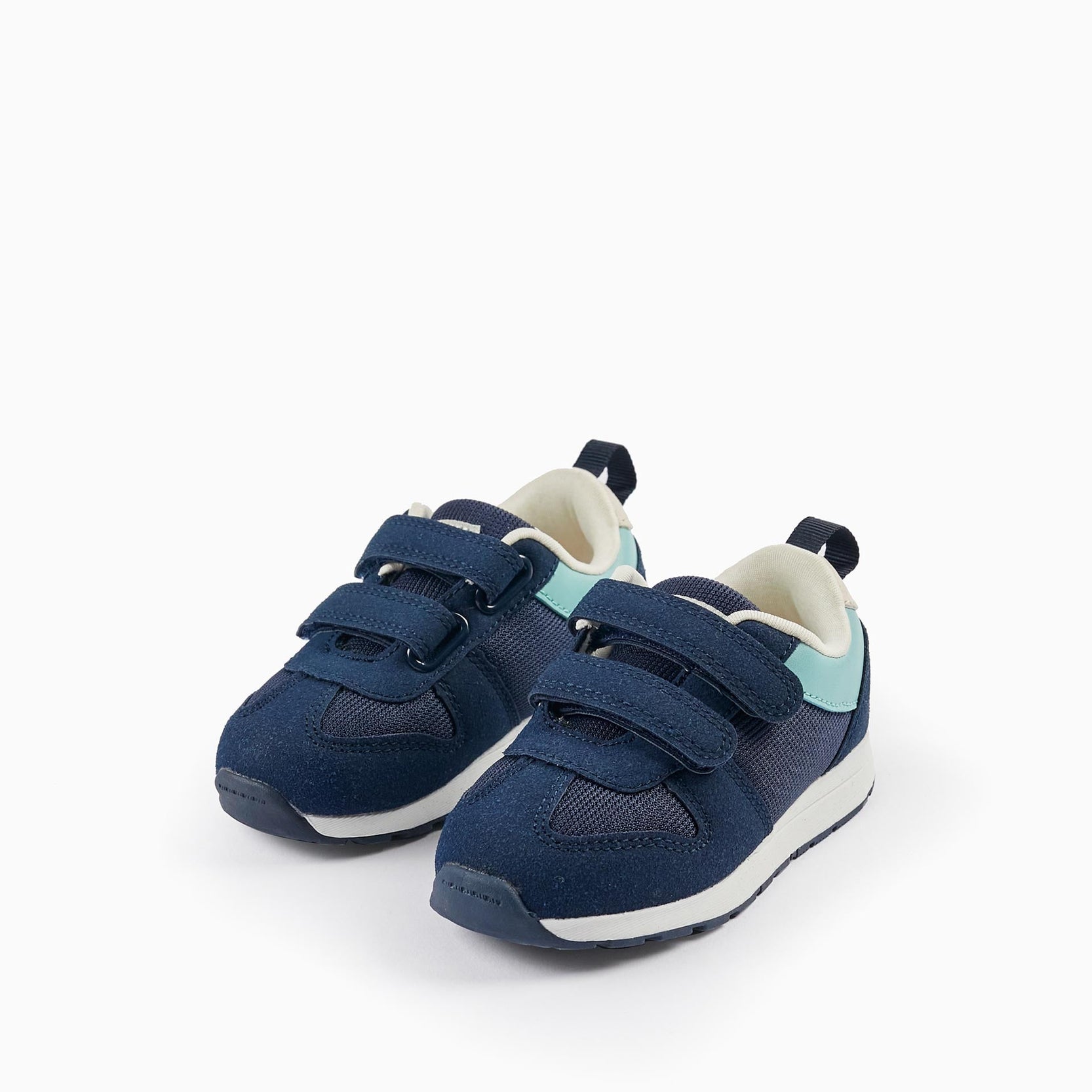 Trainers for Baby Boys, Dark Blue/Light Blue/White