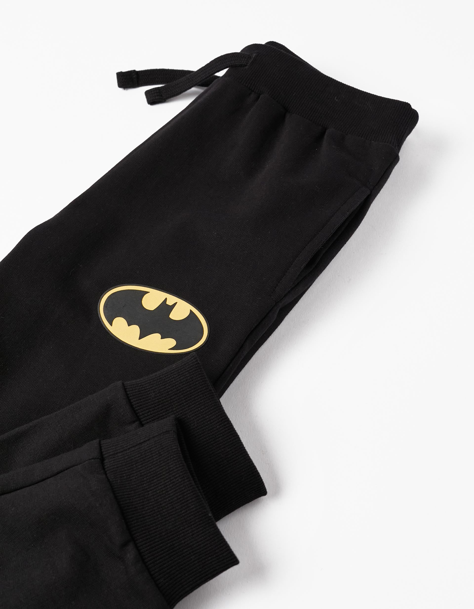 Cotton Joggers for Boys 'Batman', Black