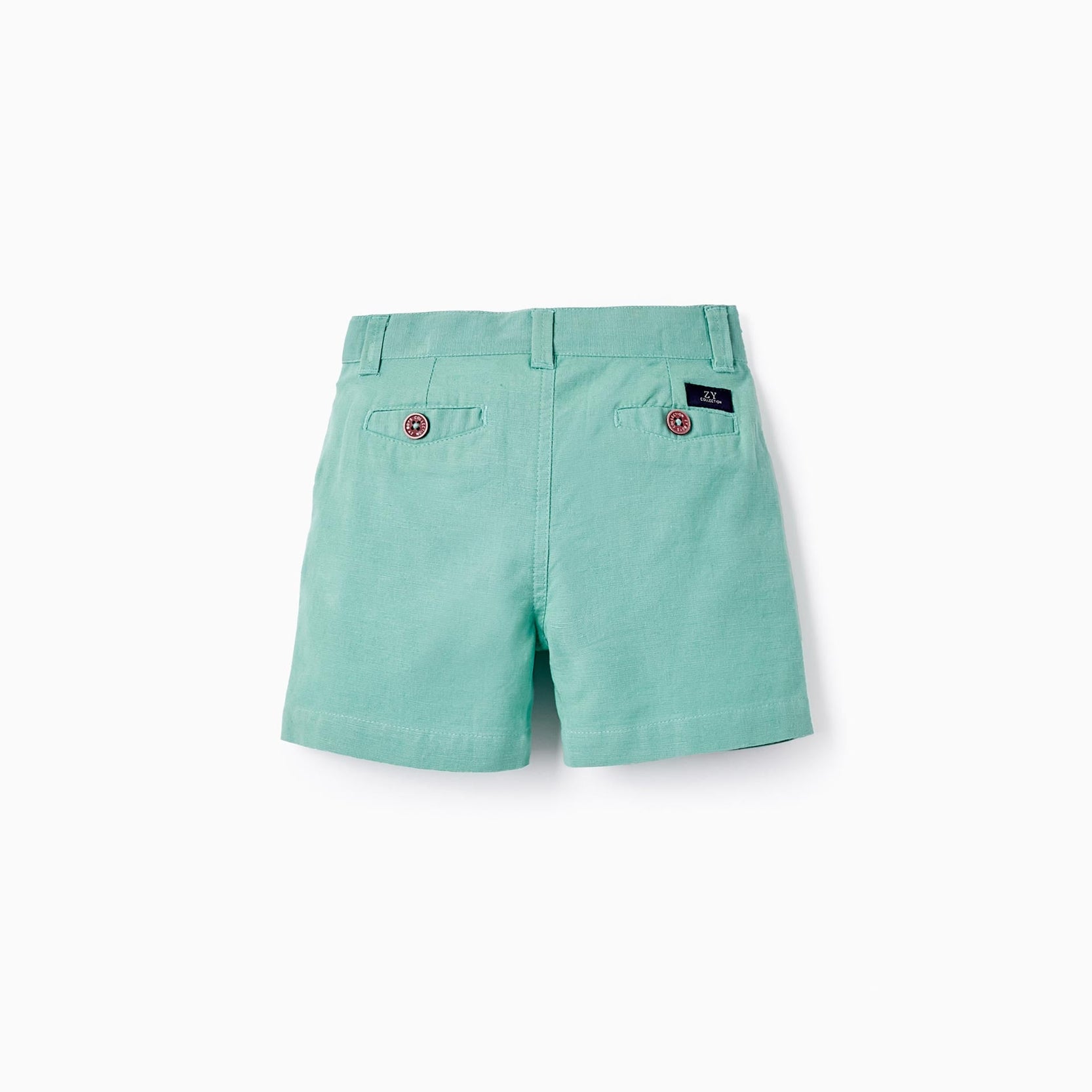 Linen Shorts for Baby Boys 'B&S', Green