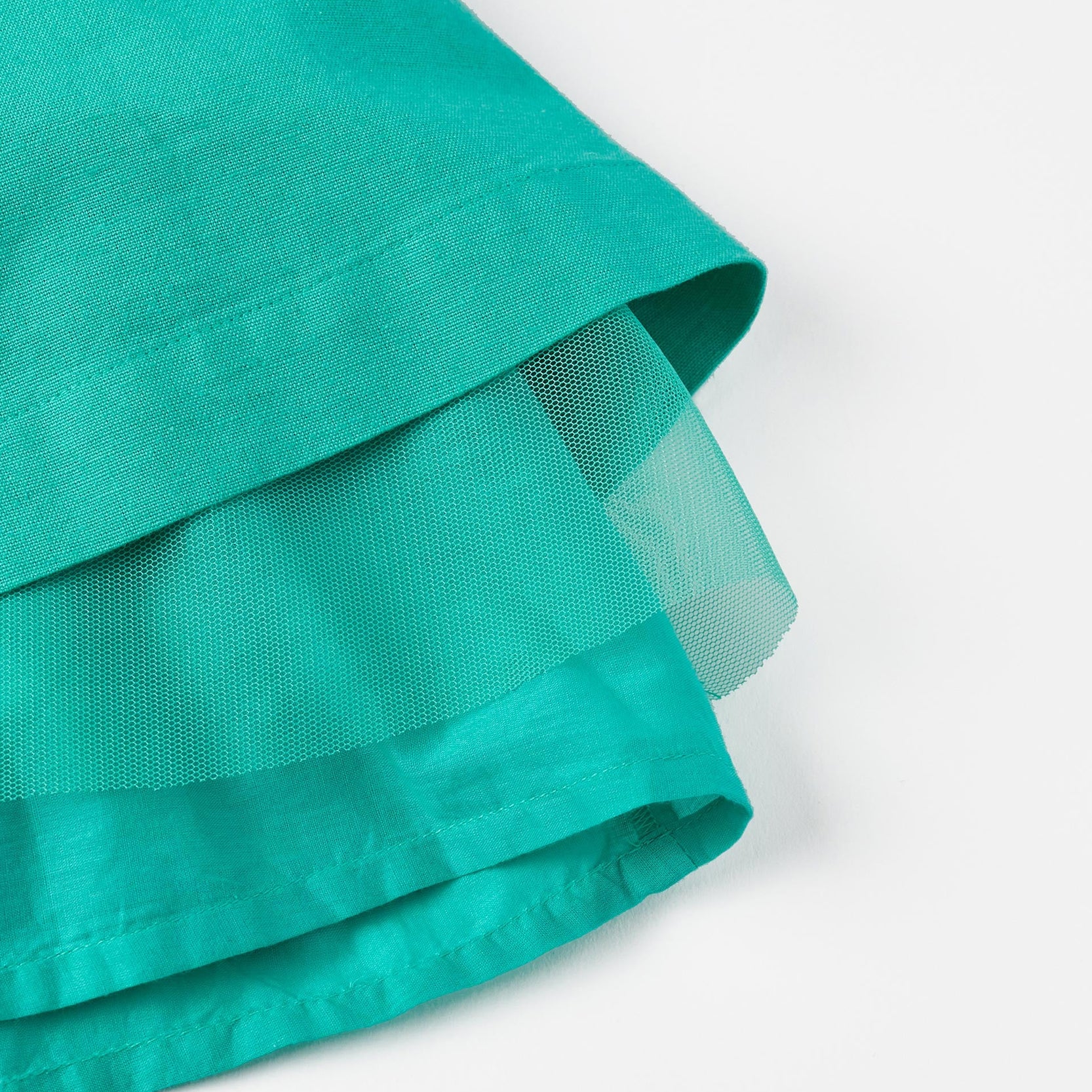 Cotton Dress for Baby Girls 'Special Days', Green