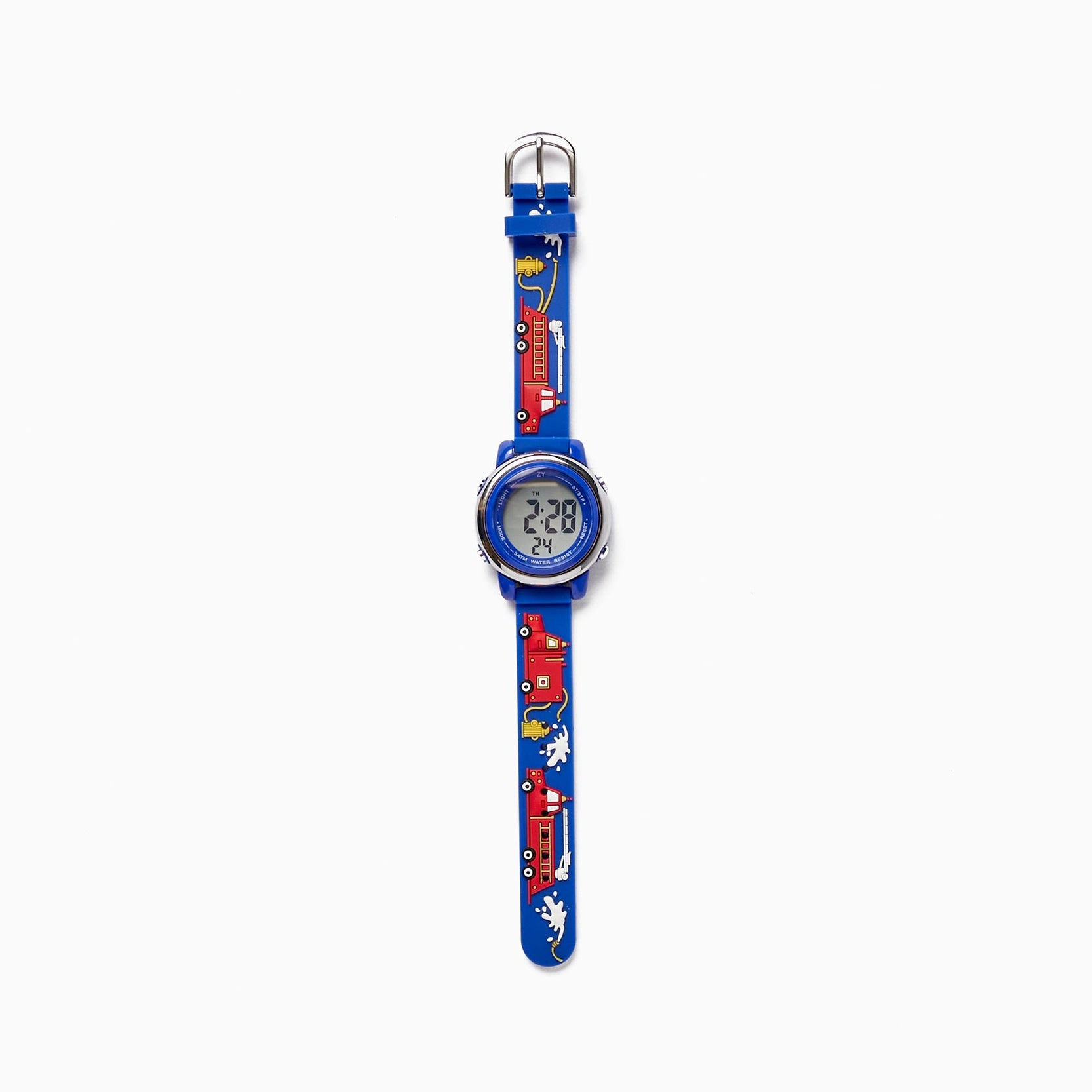Watch for Boys 'Firefighters', Dark Blue