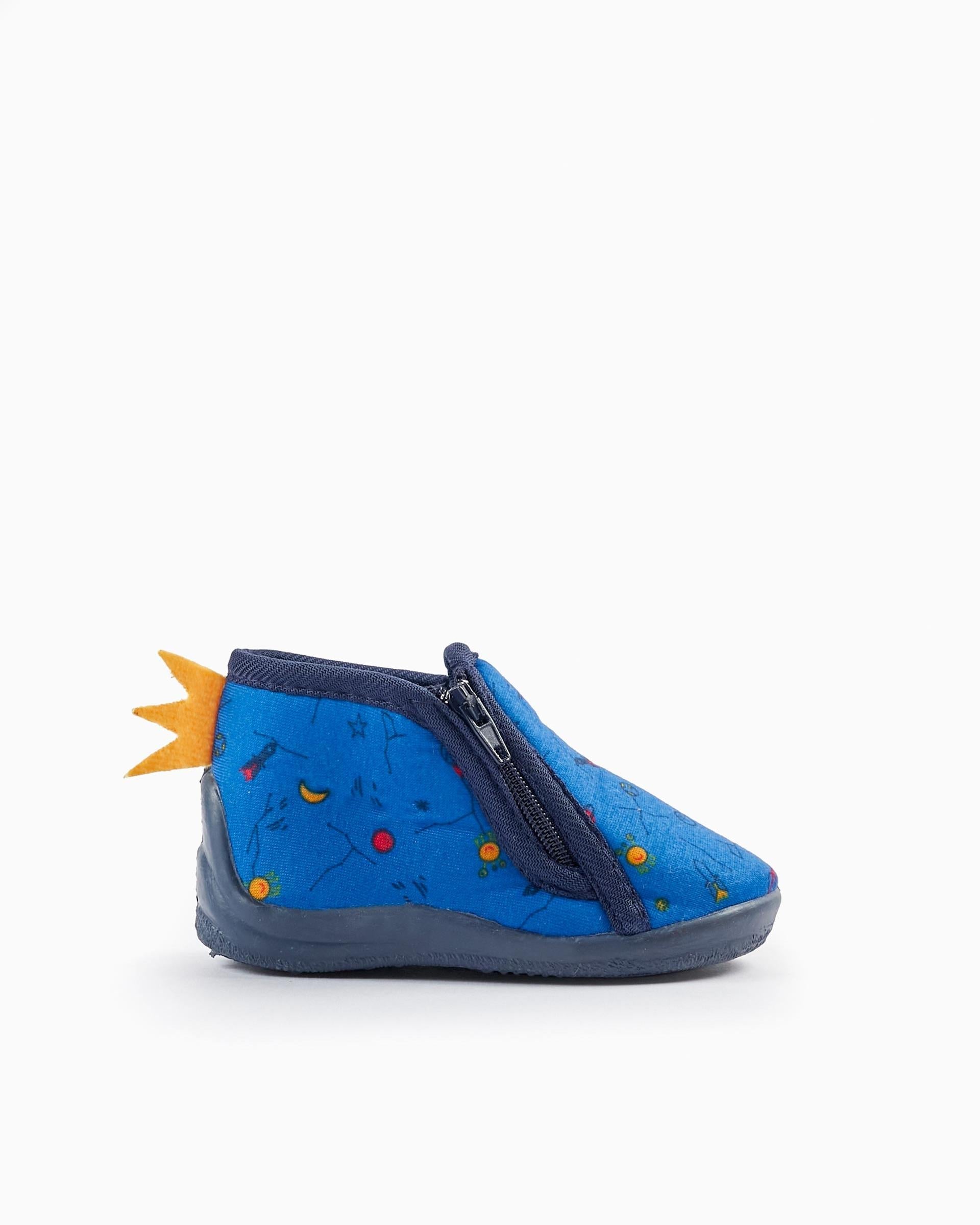 Slippers for Baby Boys 'Space', Dark Blue