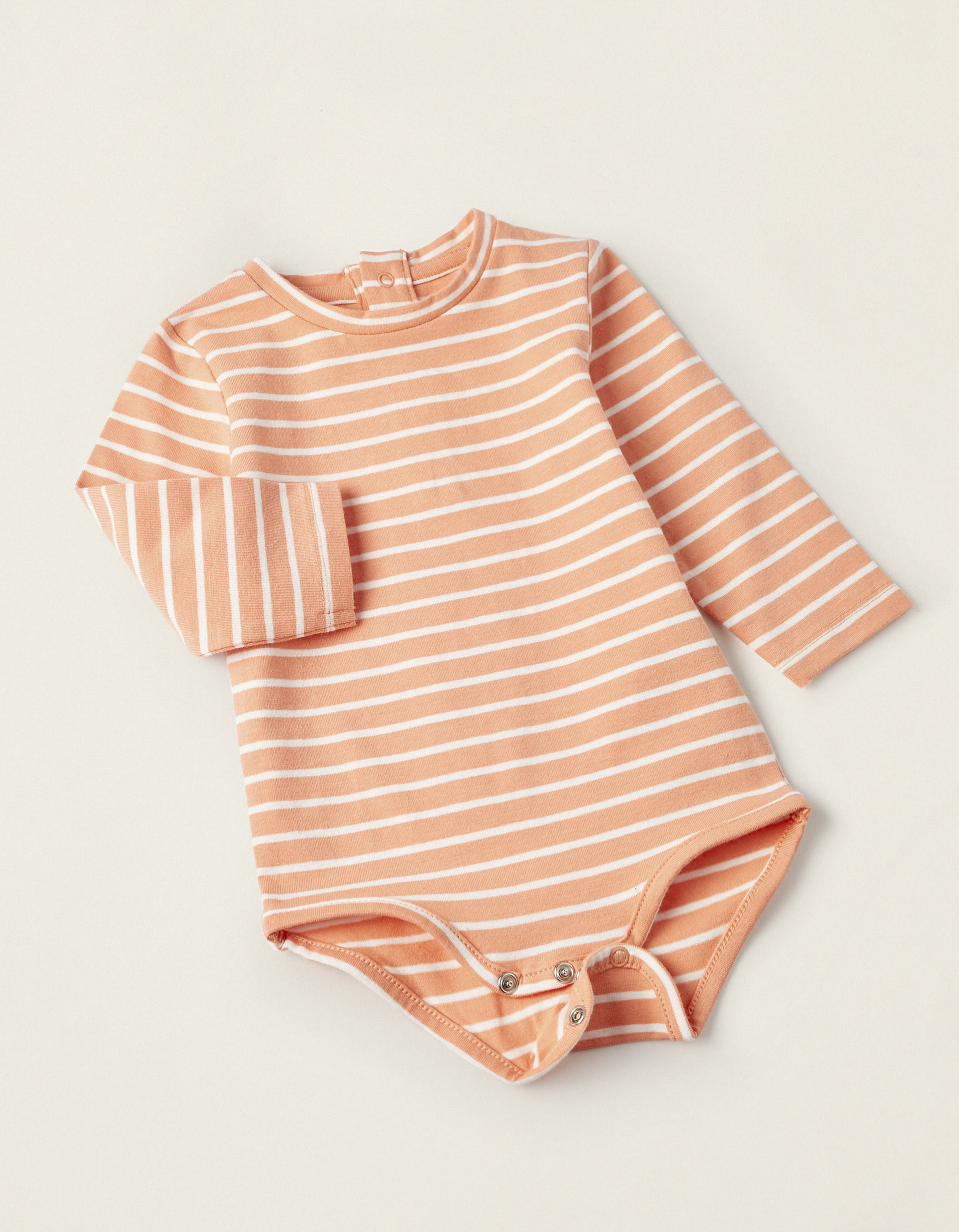 Cotton Jumpsuit + Bodysuit for Newborn Boys, Blue/Orange/White