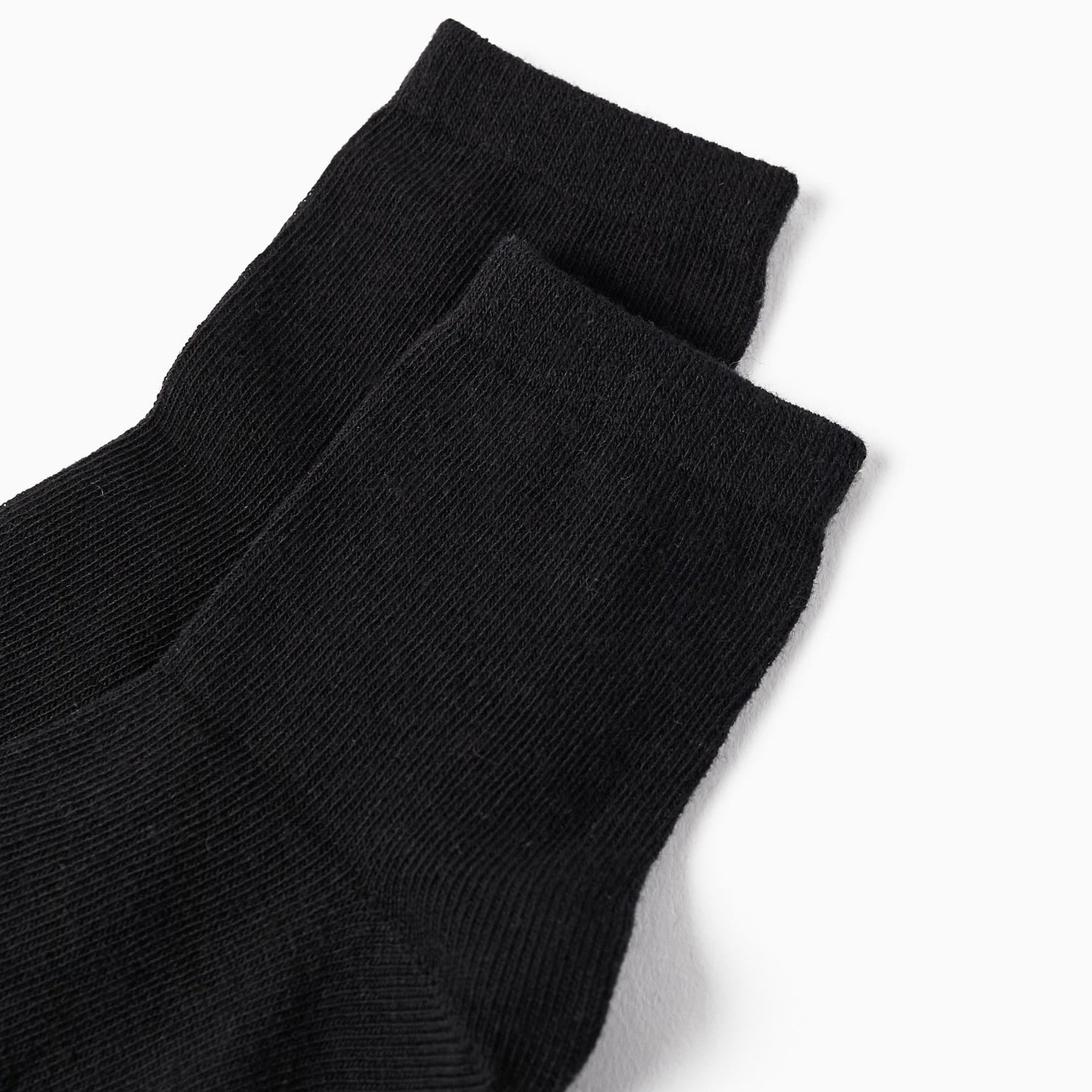 Pack of 2 Pairs of Socks for Children, Black