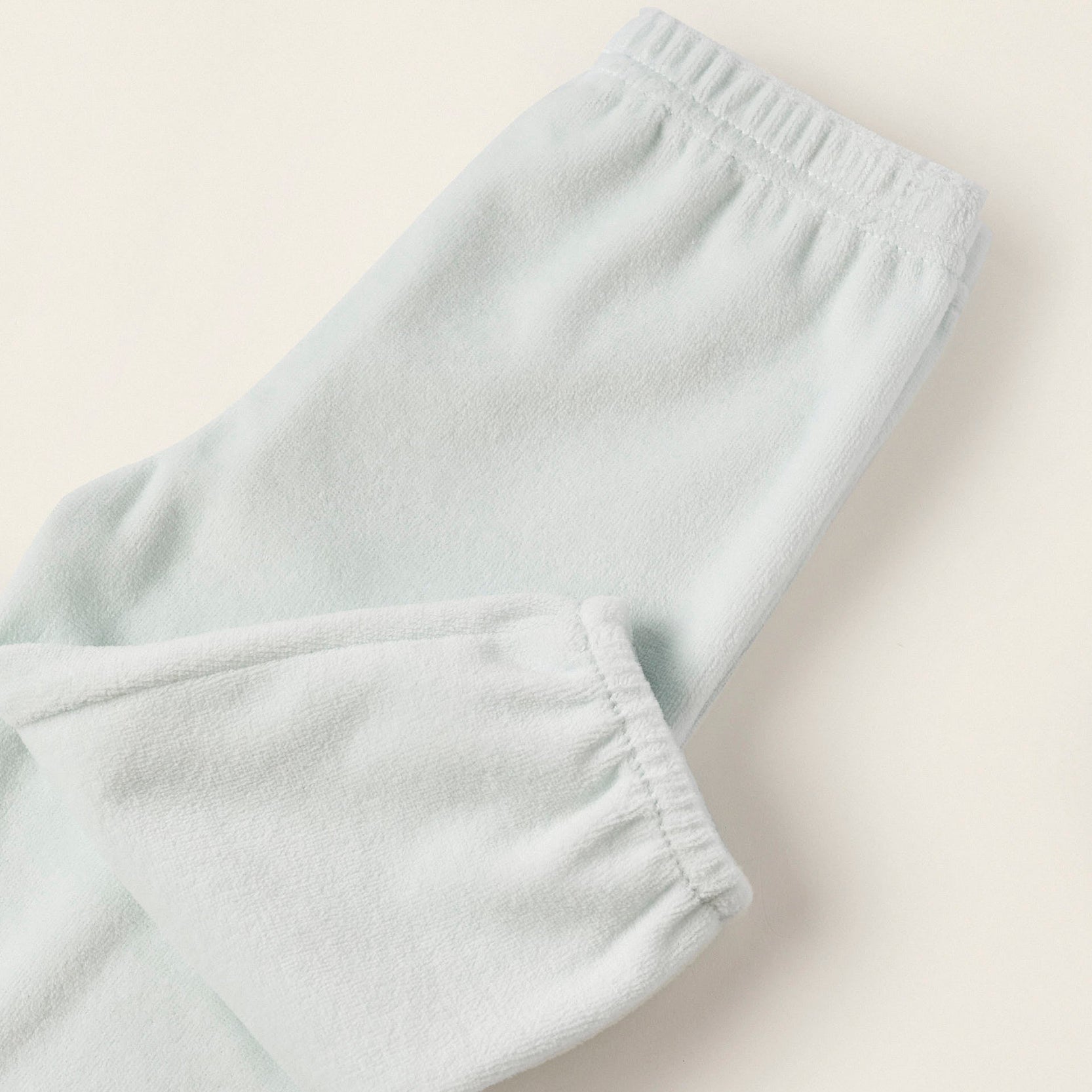 Velvet Pyjama for Baby Boys 'Dear Dad', Light Blue