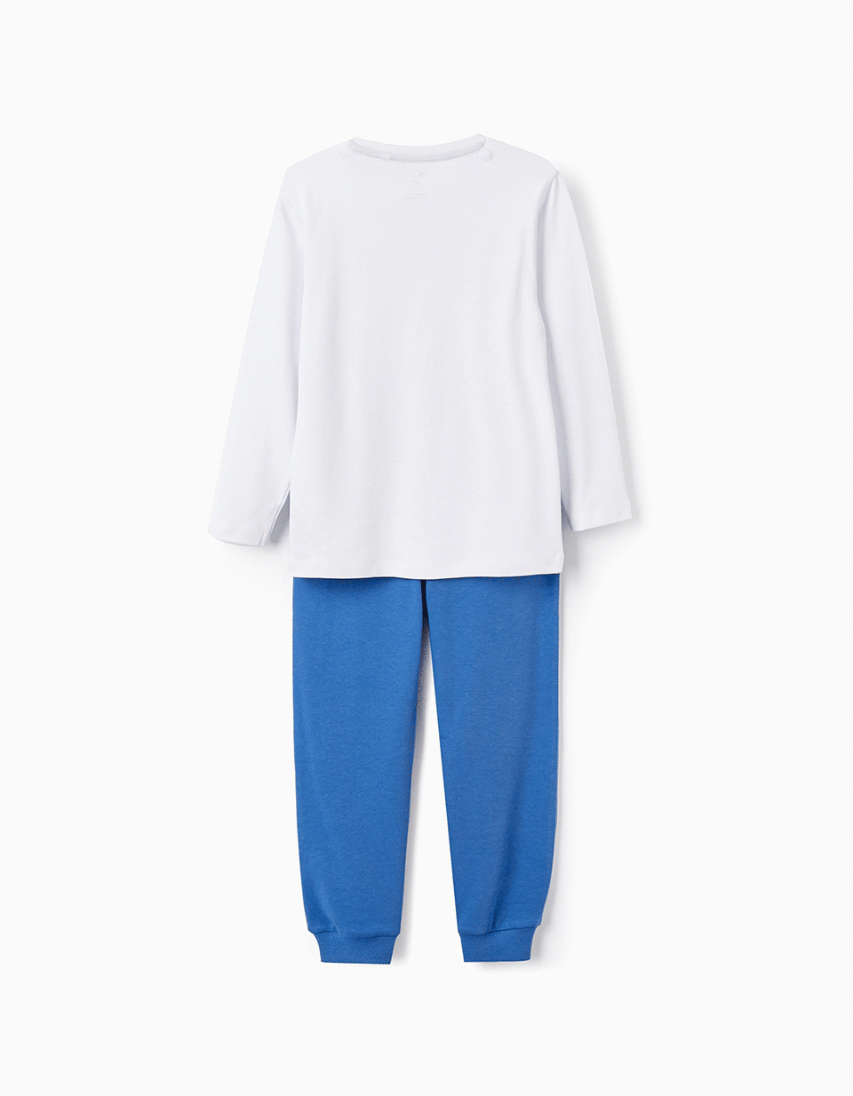 Pyjama with Removable Hood for Boys 'Super Hero', White/Dark Blue