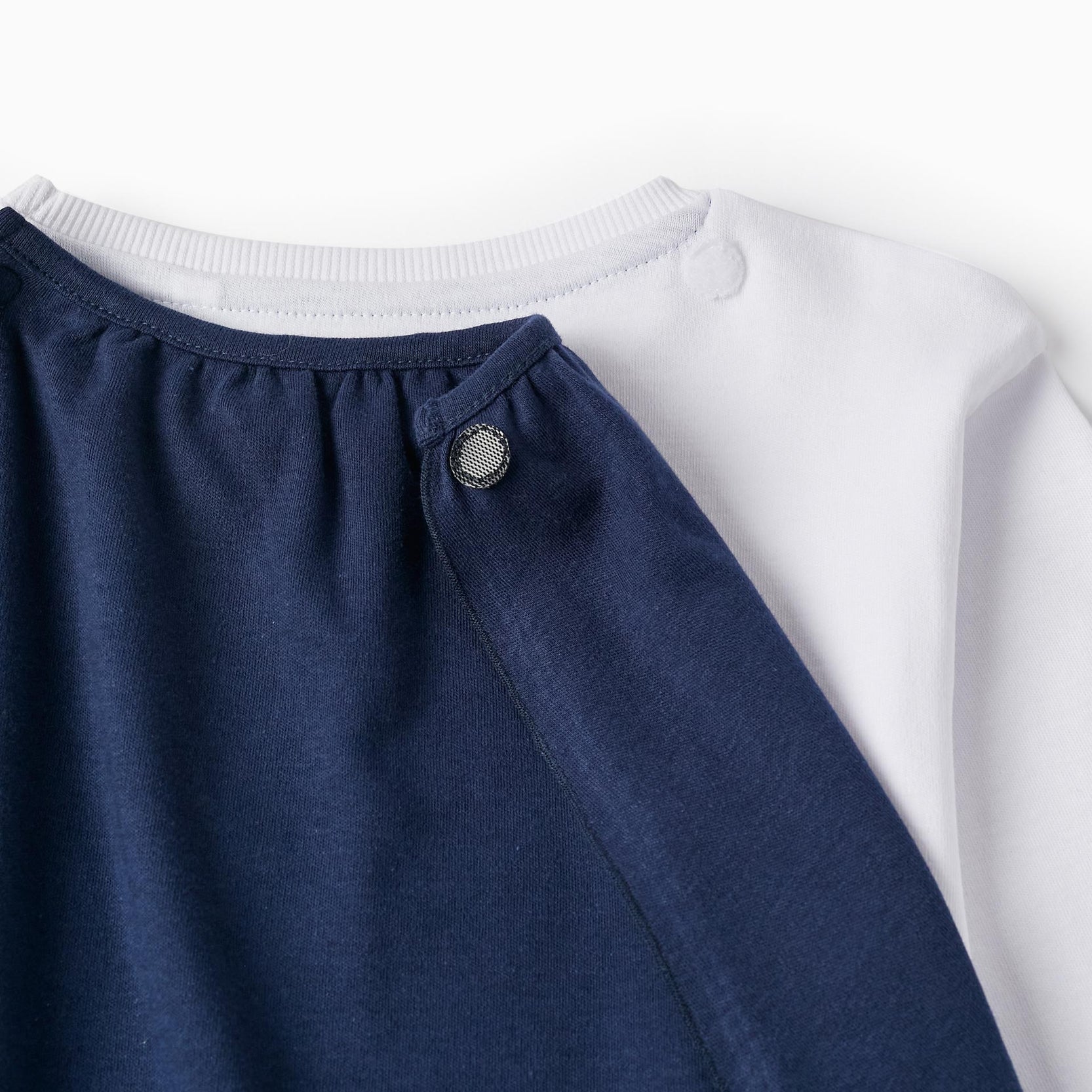 Pyjama with Removable Hood for Boys 'Super Hero', White/Dark Blue