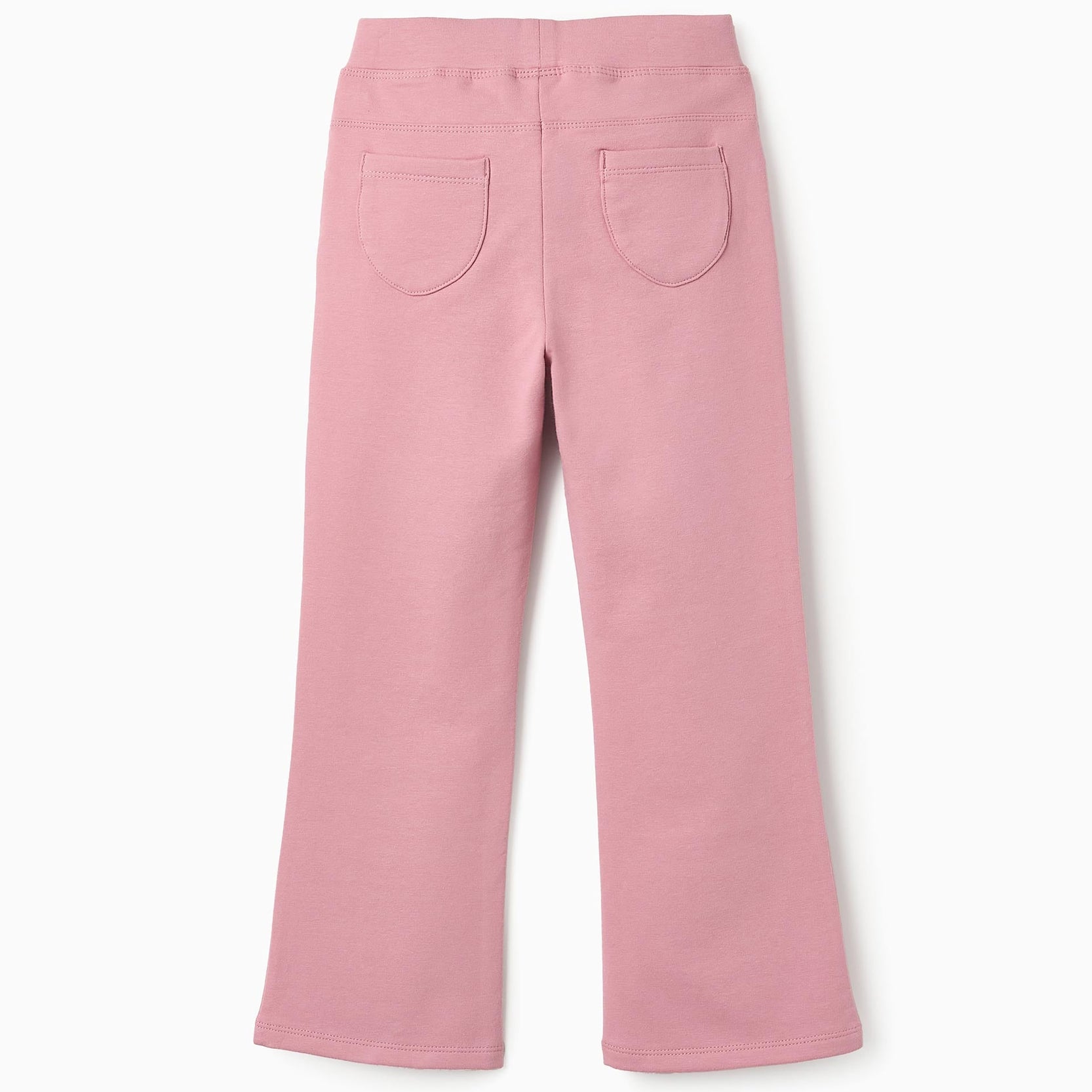 Flared Jeggings for Girls, Pink