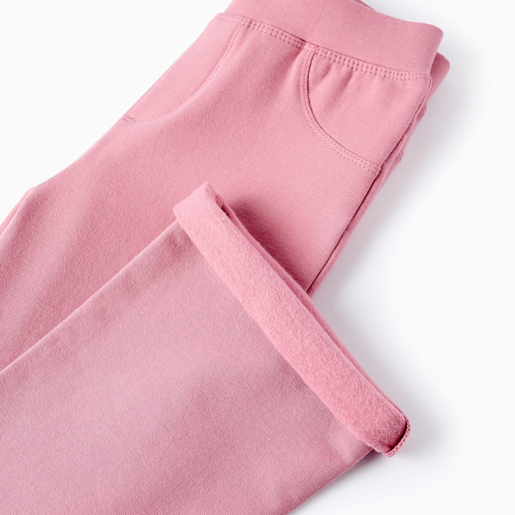 Flared Jeggings for Girls, Pink